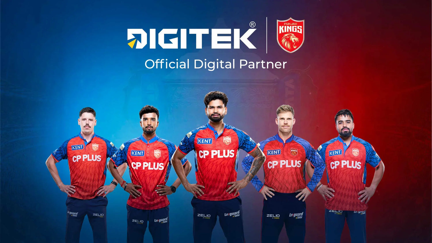 Digitek Teams Up as the Digital Partner for Punjab Kings