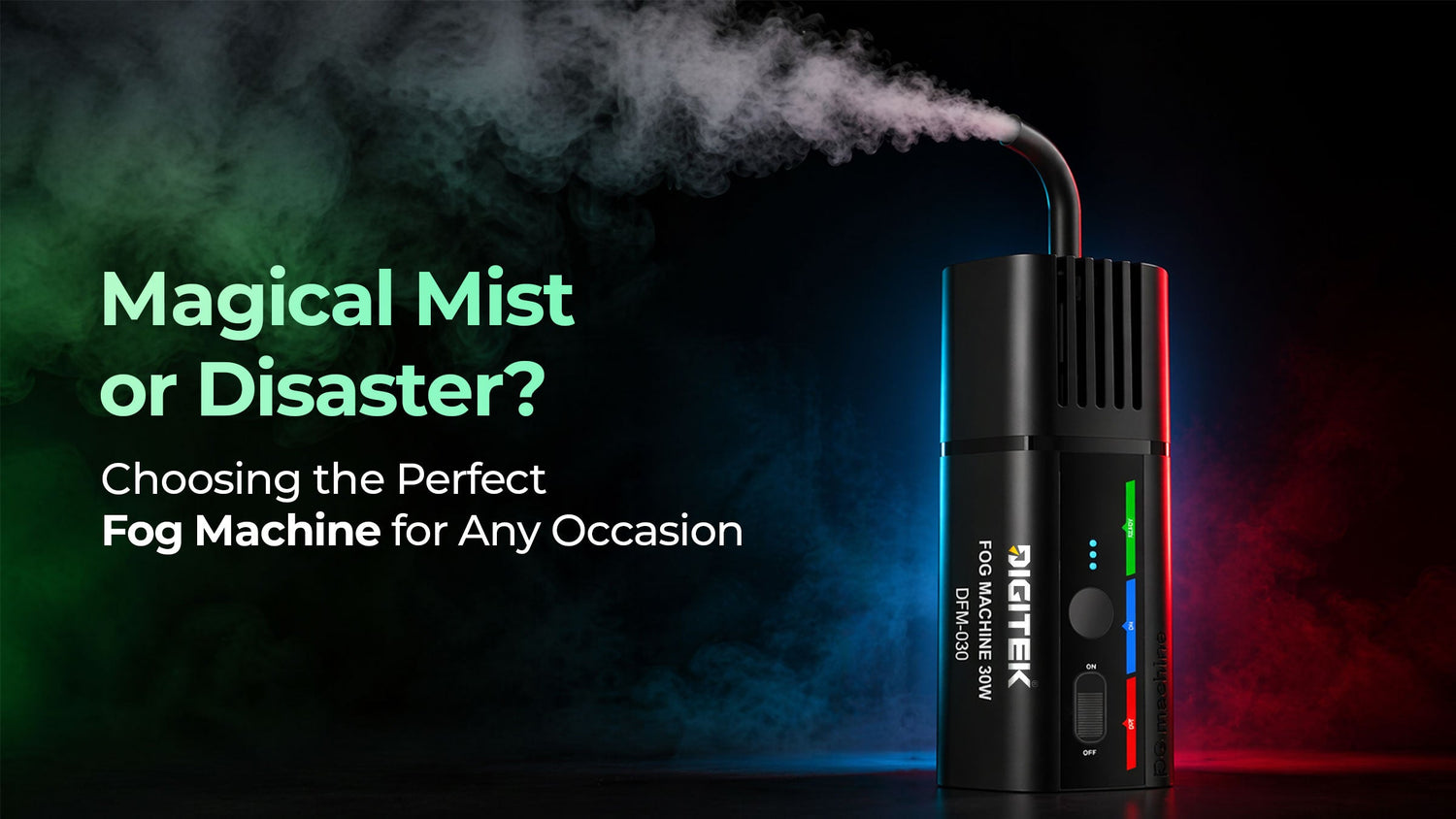 Magical Mist or Disaster? Choosing the Perfect Fog Machine for Any Occasion