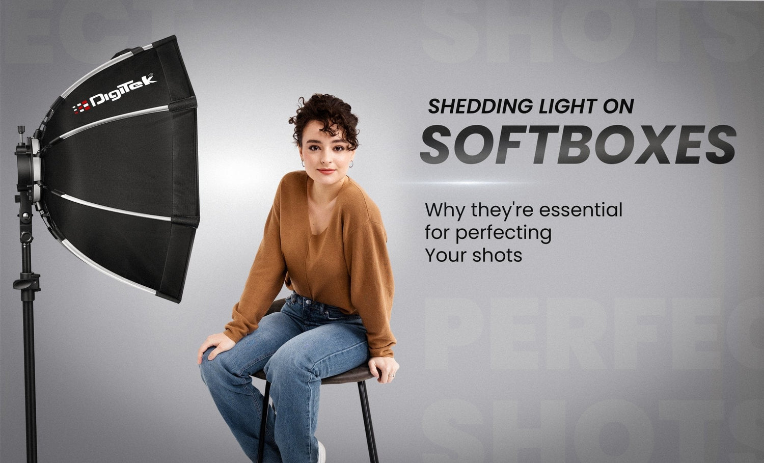 Shedding Light on Softboxes: Why They're Essential for Perfecting Your Shots