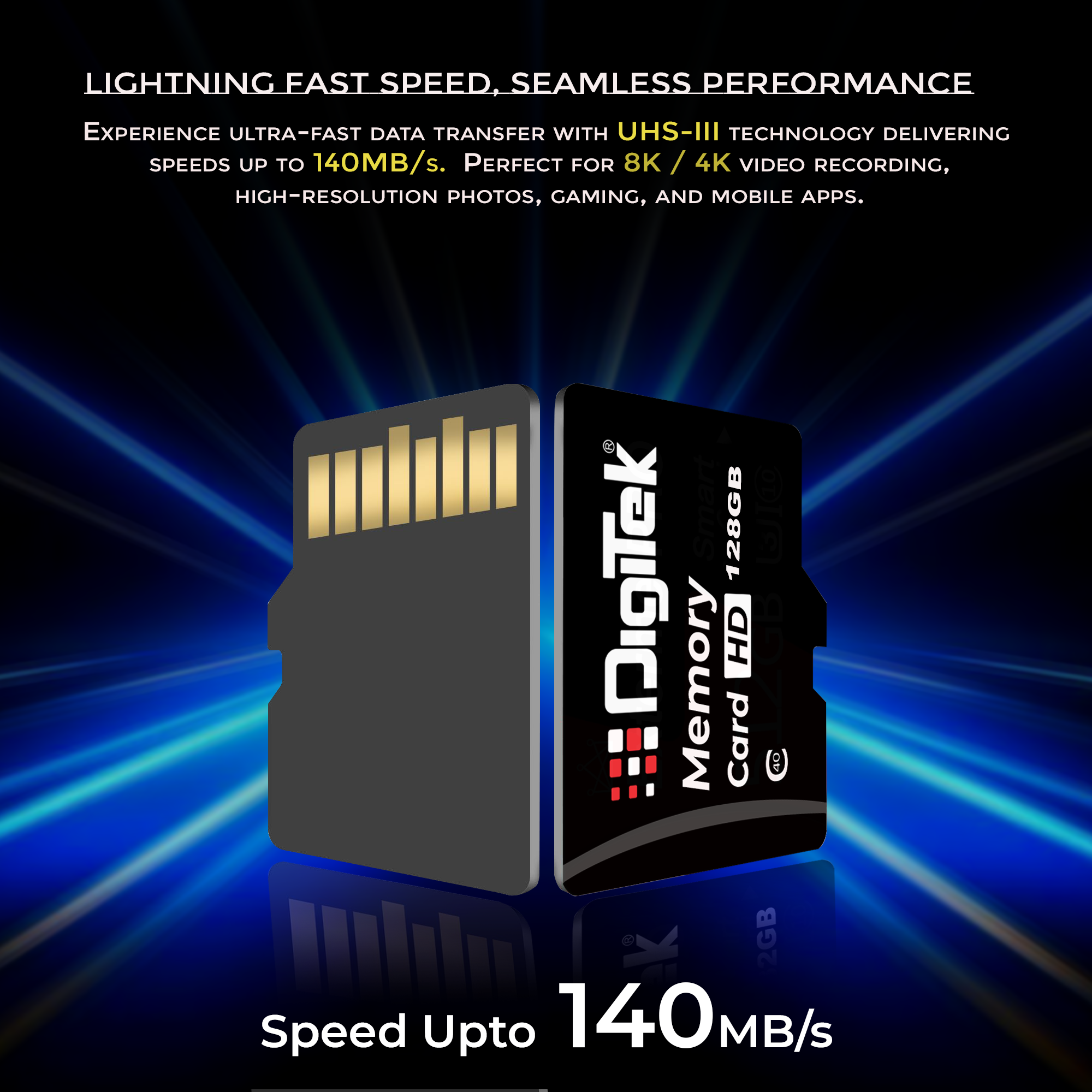 Digitek TF Memory Card 128GB C40