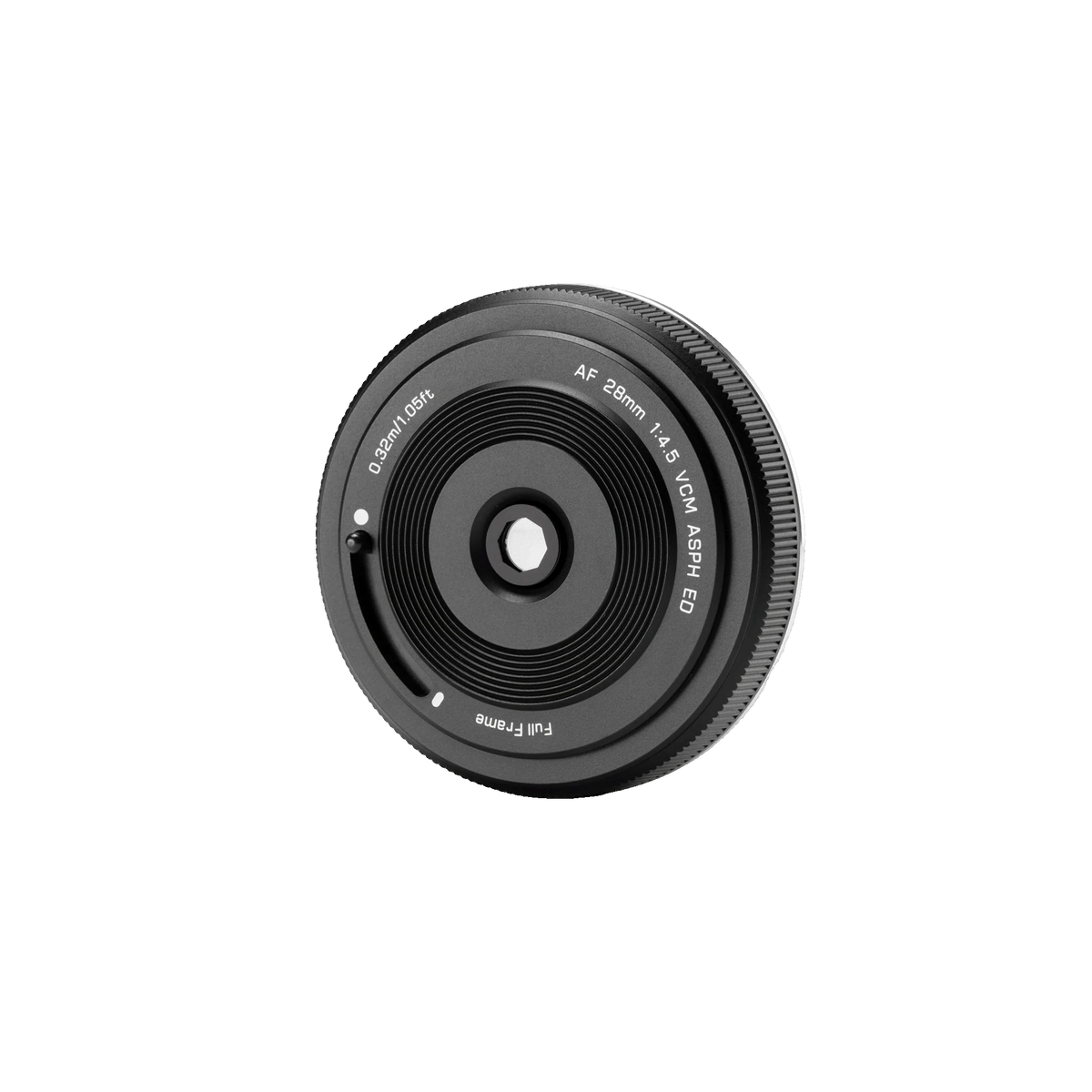 Viltrox AF 28mm F4.5 Chip Full-Frame Lens for Leica L-Mount, Ultra-Compact 60g Prime Lens, Fast Accurate VCM Autofocus, 0.32m Minimum Focus Distance, Side-Lever Lens Cap, Polygonal Aperture