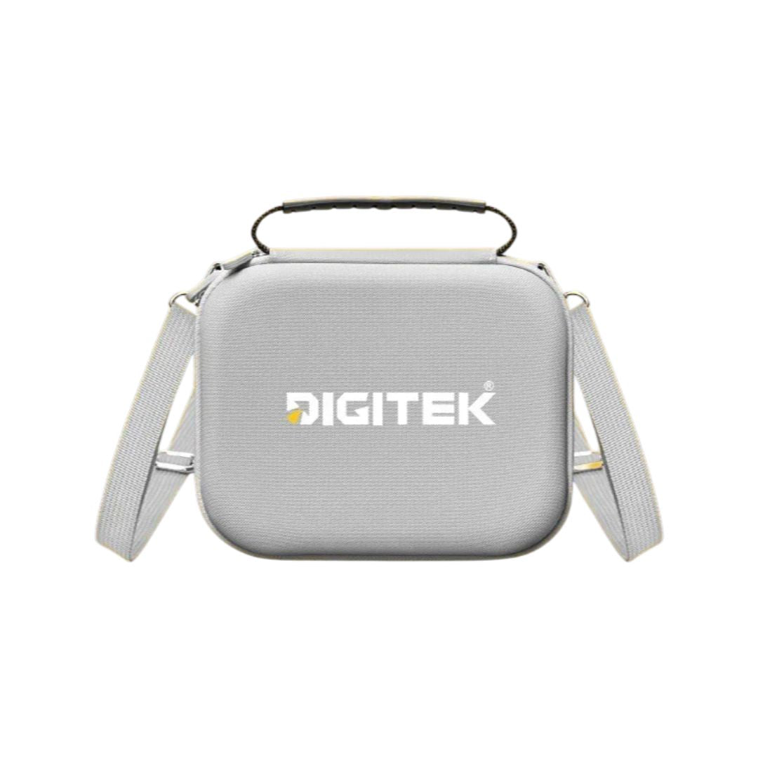 Digitek DGB-P3 Shoulder Bag for Osmo Pocket 3, Hard Shell Protective Carrying Case, Custom-Fit Storage, Mesh Pocket, Adjustable Shoulder Strap & Carry Handle, Portable Travel Bag for Camera & Accessories