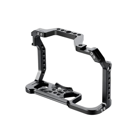 Digitek Cam Cage for (C) EOS-R5 R6 Camera Aluminum Form-Fitted Cage with Quick Tripod Mounting