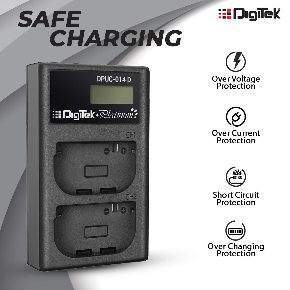 Digitek Battery (S) FW50 P + DPUC 014D with FW50 P Battery