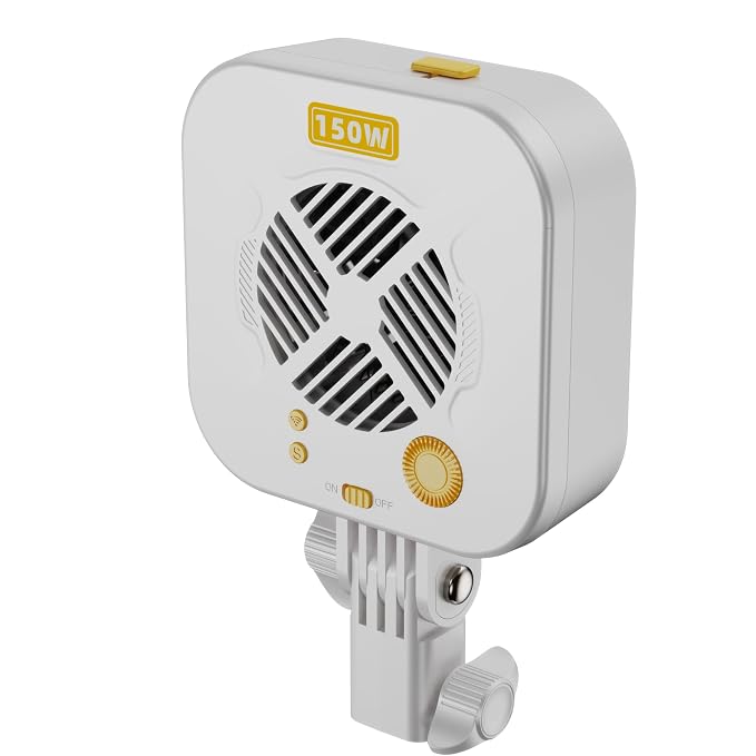 Digitek DCL-150 W Combo Bi-Color COB LED Video Light, 150W Continuous Studio Light, 2700K-6500K, CRI 95+, Bowens Mount, App Control, Reflector for Photography, Videography & Live Streaming