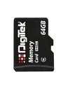 Digitek (DTF 64GB C40) High Speed 64GB Micro SDHC UHS III Memory Card – A2 Speed, 200MB/s, Waterproof & Shockproof, for 4K/8K Video, Drones, CCTV & Smartphones