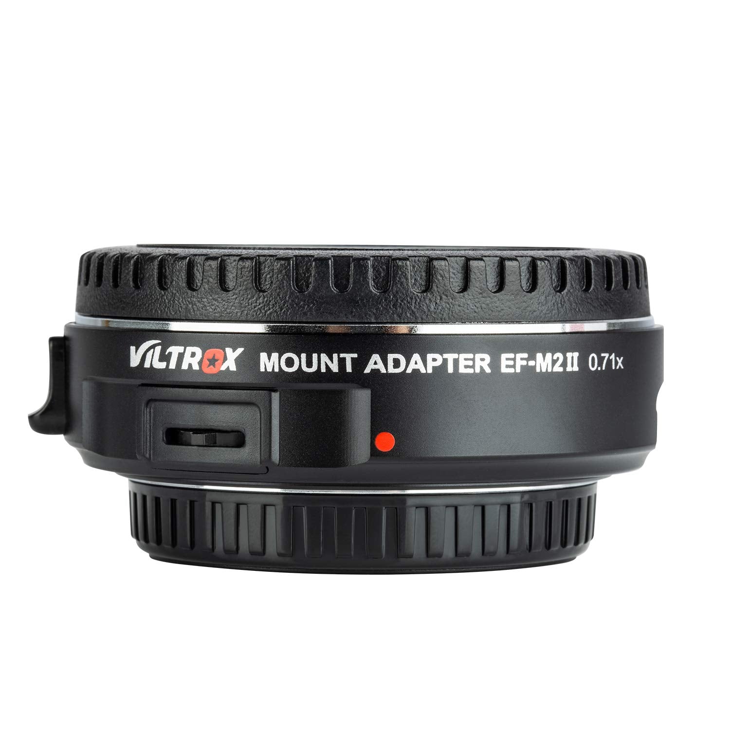 VILTROX EF-M2II Focal Reducer Booster Adapter Auto-Focus 0.71x for Canon EF Mount Series Lens to M43 Camera GH4 GH5 GF6 GF1 GX1 GX7 E-M5 E-M10 E-M10II E-PL5