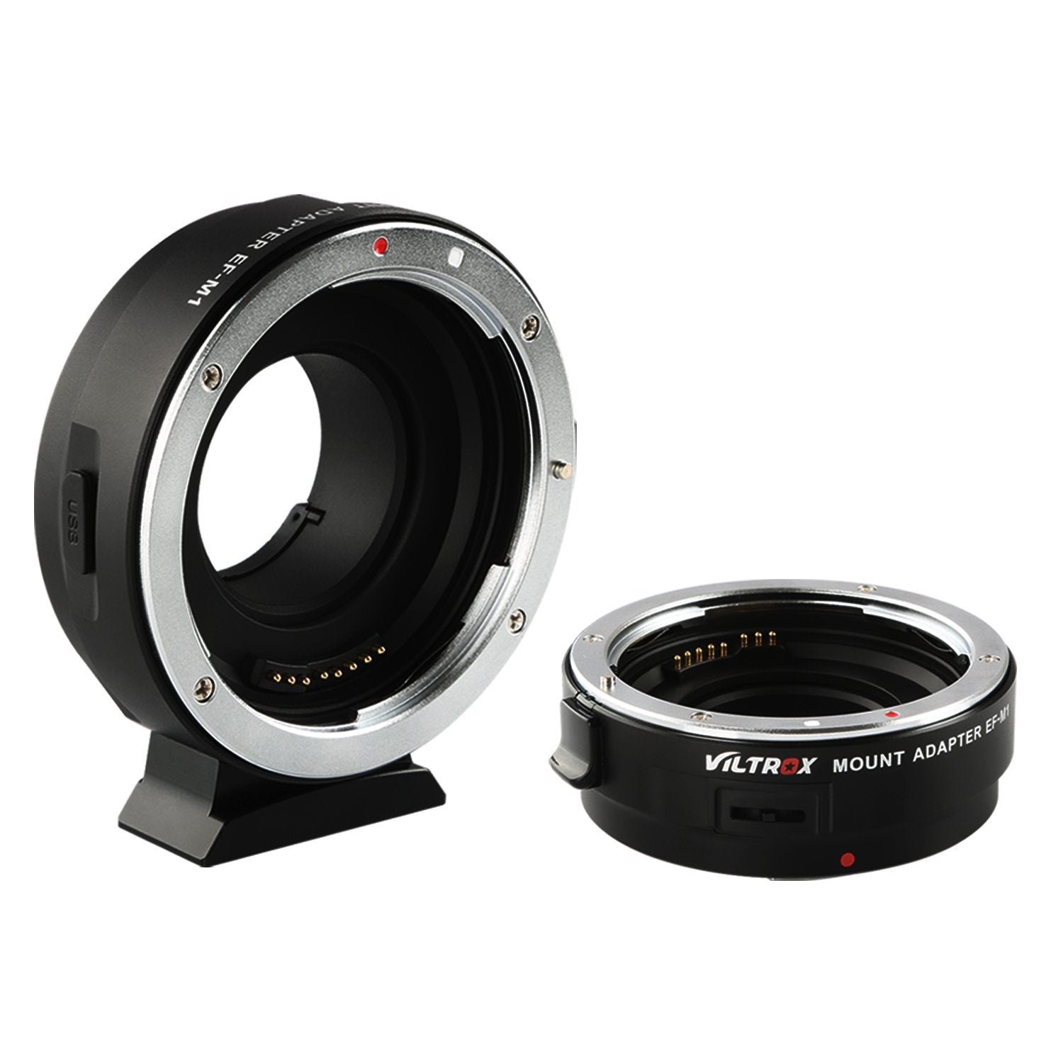 Viltrox EF-M1 Auto Focus Lens Mount Adapter AF,EXIF Adapter for Canon EF/EF-S Lens to M4/3 Olympus/Panasonic Cameras (Black)