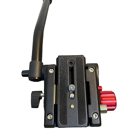 Digitek Platinum (DPVH 130) Professional Video Head, Fluid Head with 2 Way Adjustable Pan Head, Supports Multiple Tripods & Monopods (Load Capacity-10 Kgs)