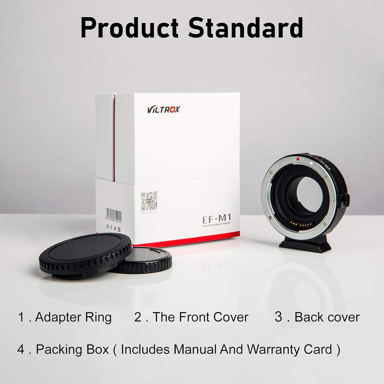 Viltrox EF-M1 Auto Focus Lens Mount Adapter AF,EXIF Adapter for Canon EF/EF-S Lens to M4/3 Olympus/Panasonic Cameras (Black)