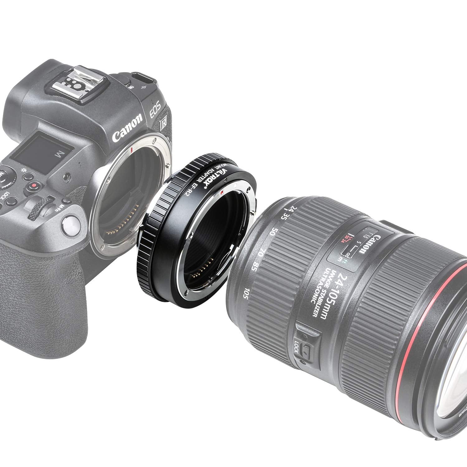 VILTROX EF-R2 Canon EF EF-S Lens to Canon RF Camera Mount Adapter, AF Lens Adapter with Customized Control Ring for Canon EF EFS Lenes to Canon EOS R R5 R6 RP Cameras