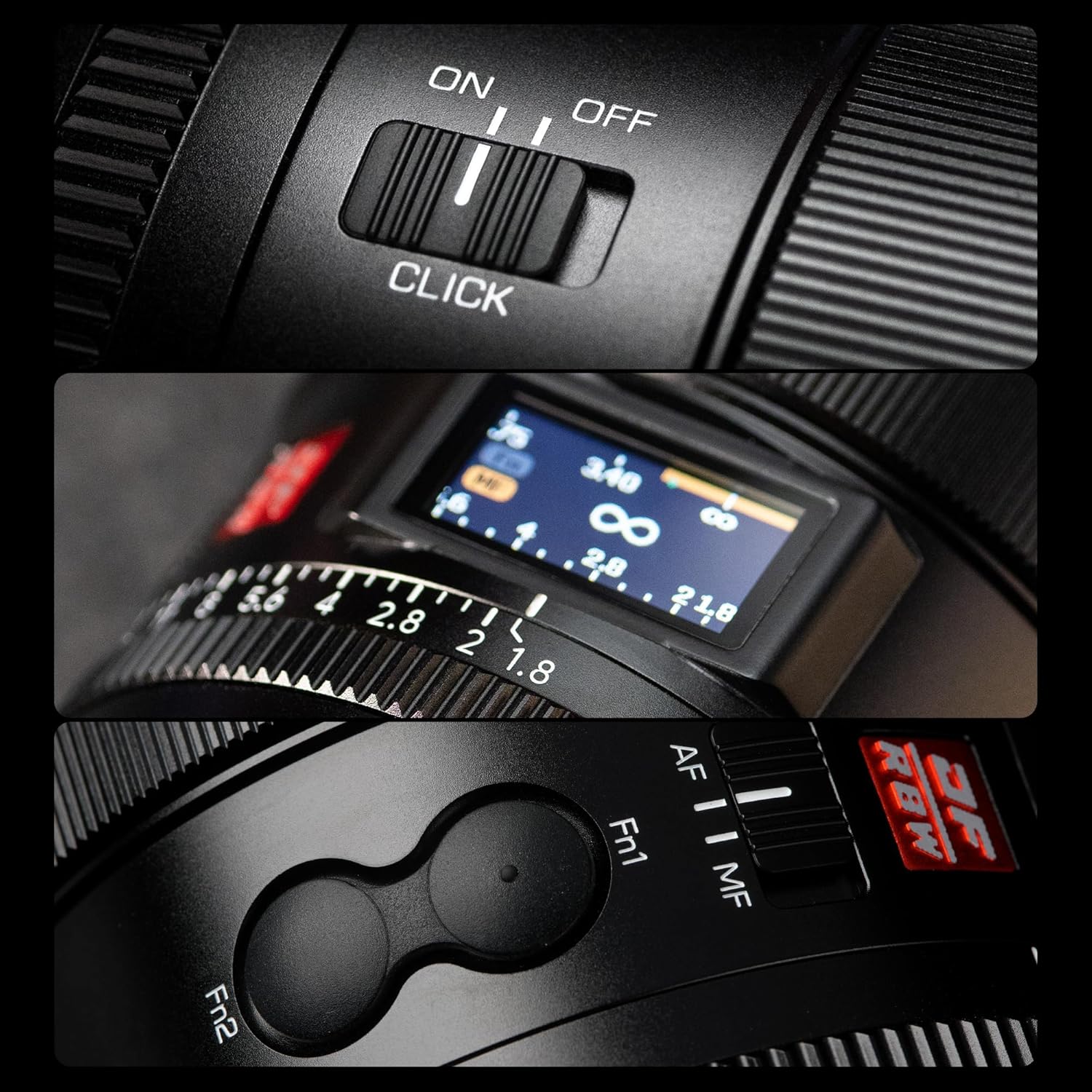 VILTROX16mm F1.8 ZFull Frame Lens for Nikon Z-Mount, AF 16mm F/1.8 Z with Built-in LCD Screen Wide Angle Lens for Nikon Z Mount Z7 Z7ii Z8 Z8ii Z9 Zf Z30 Z50 Zfc