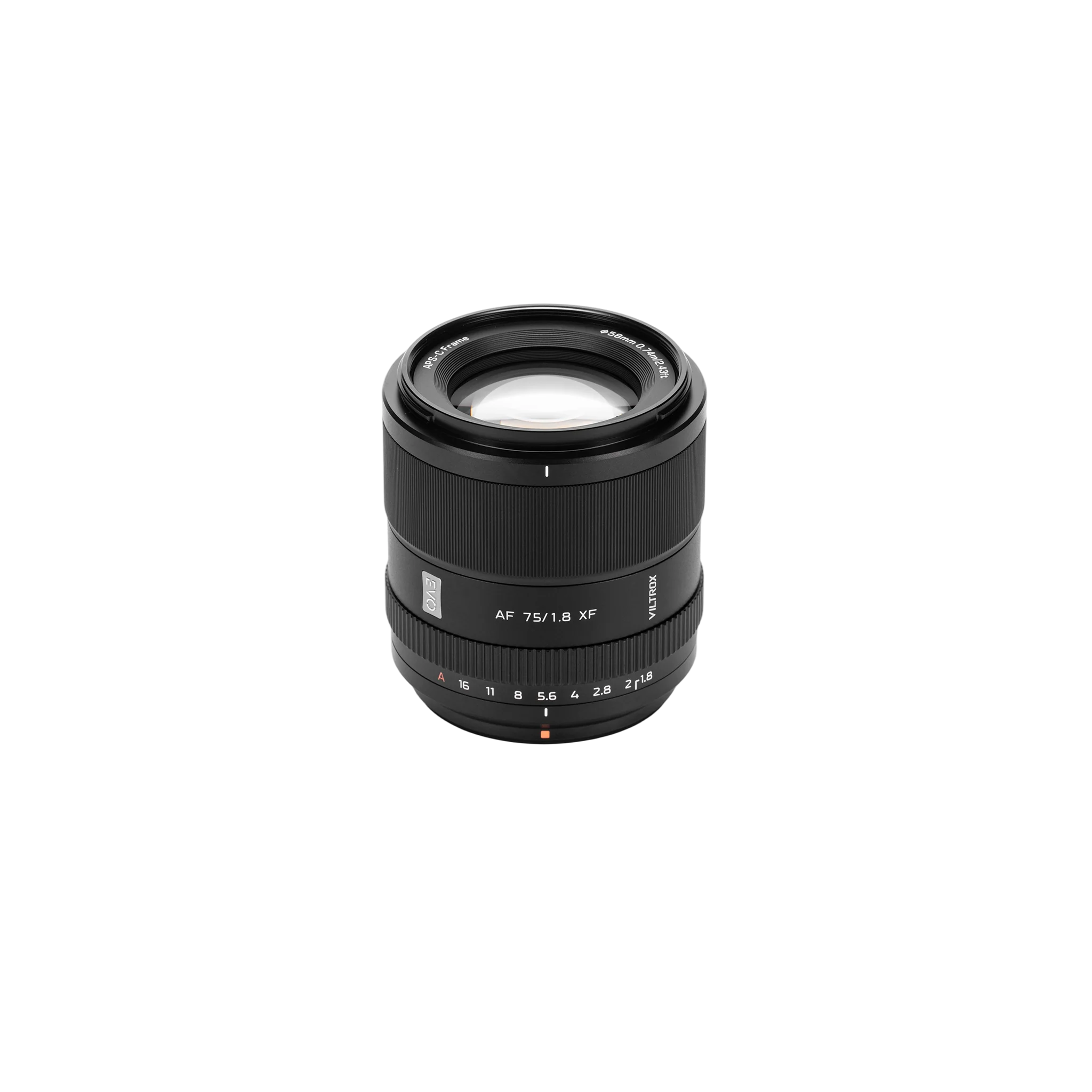 Viltrox AF 75mm F1.8 EVO APS-C Prime Lens for Fujifilm X-Mount, STM Autofocus Lens with F1.8 Aperture, 0.74m Close Focus, 58mm Filter Thread, USB-C Firmware Upgrade, Lightweight 325g Design