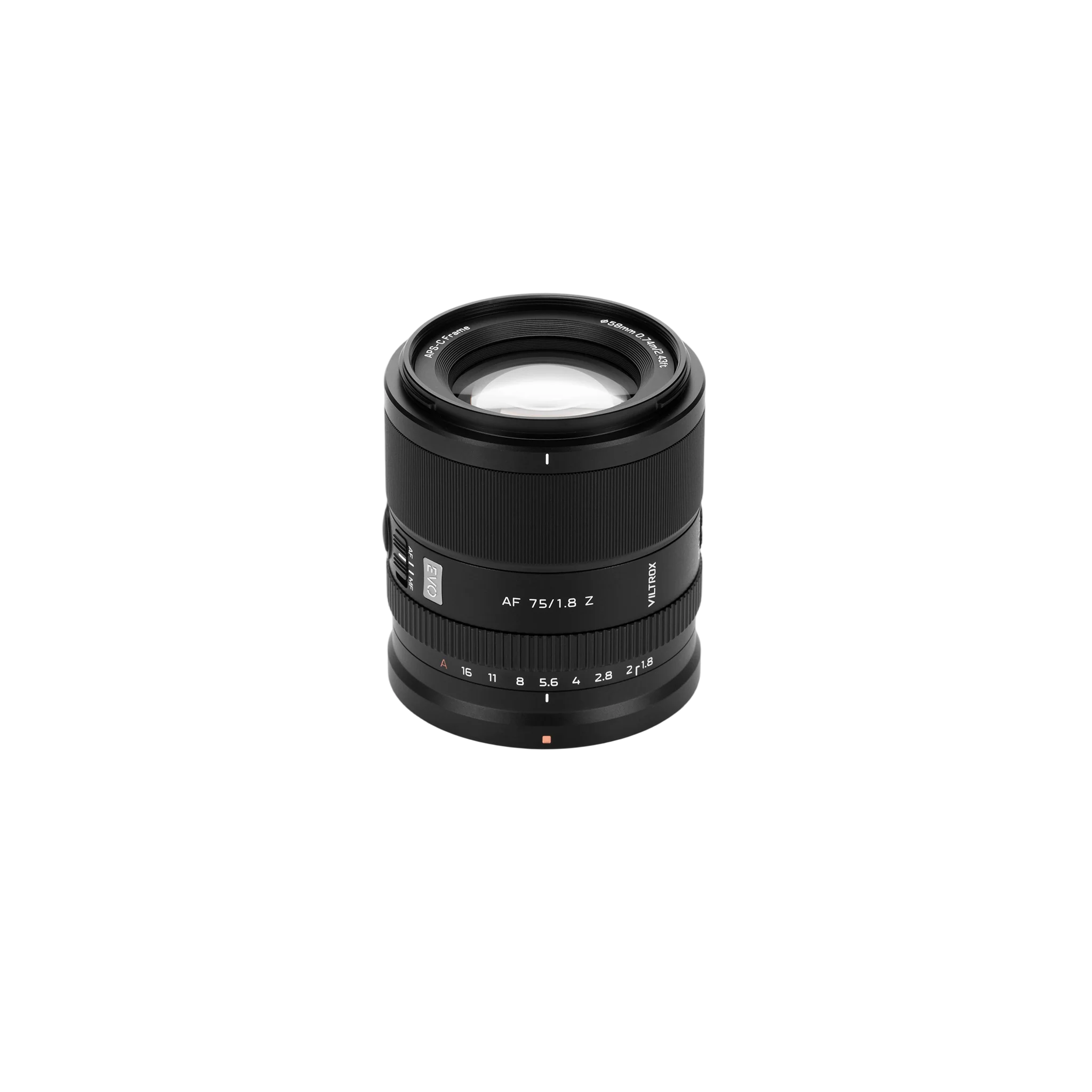Viltrox AF 75mm F1.8 EVO APS-C Prime Lens for Nikon Z-Mount, STM Autofocus Lens with F1.8 Aperture, 0.74m Close Focus, 58mm Filter Thread, USB-C Firmware Upgrade, Lightweight 325g Design