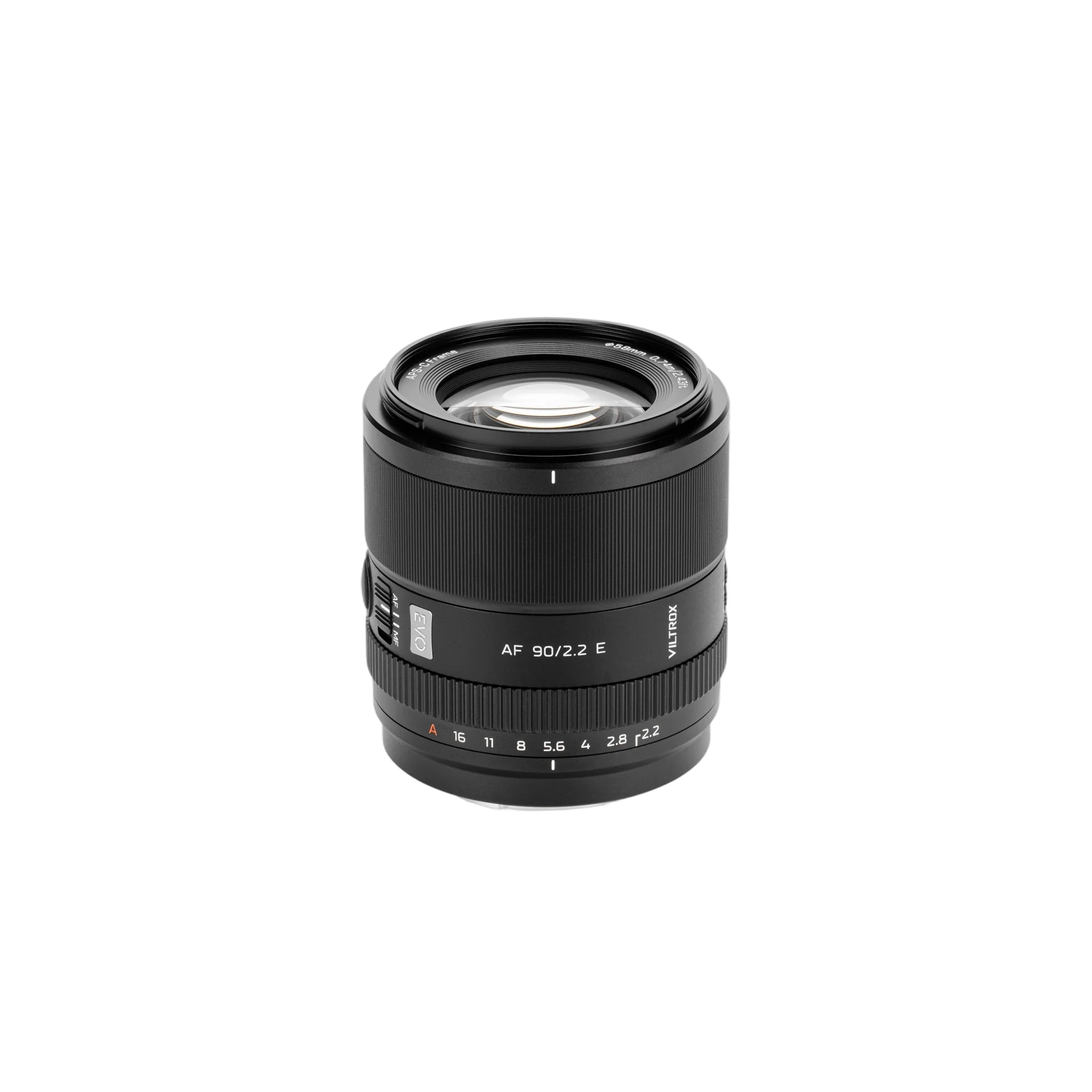 Viltrox AF 90mm F2.2 EVO APS-C Prime Lens for Sony E-Mount, STM Autofocus Lens with F2.2 Aperture, 0.74m Close Focus, 58mm Filter Thread, USB-C Firmware Upgrade, Lightweight 320g Design