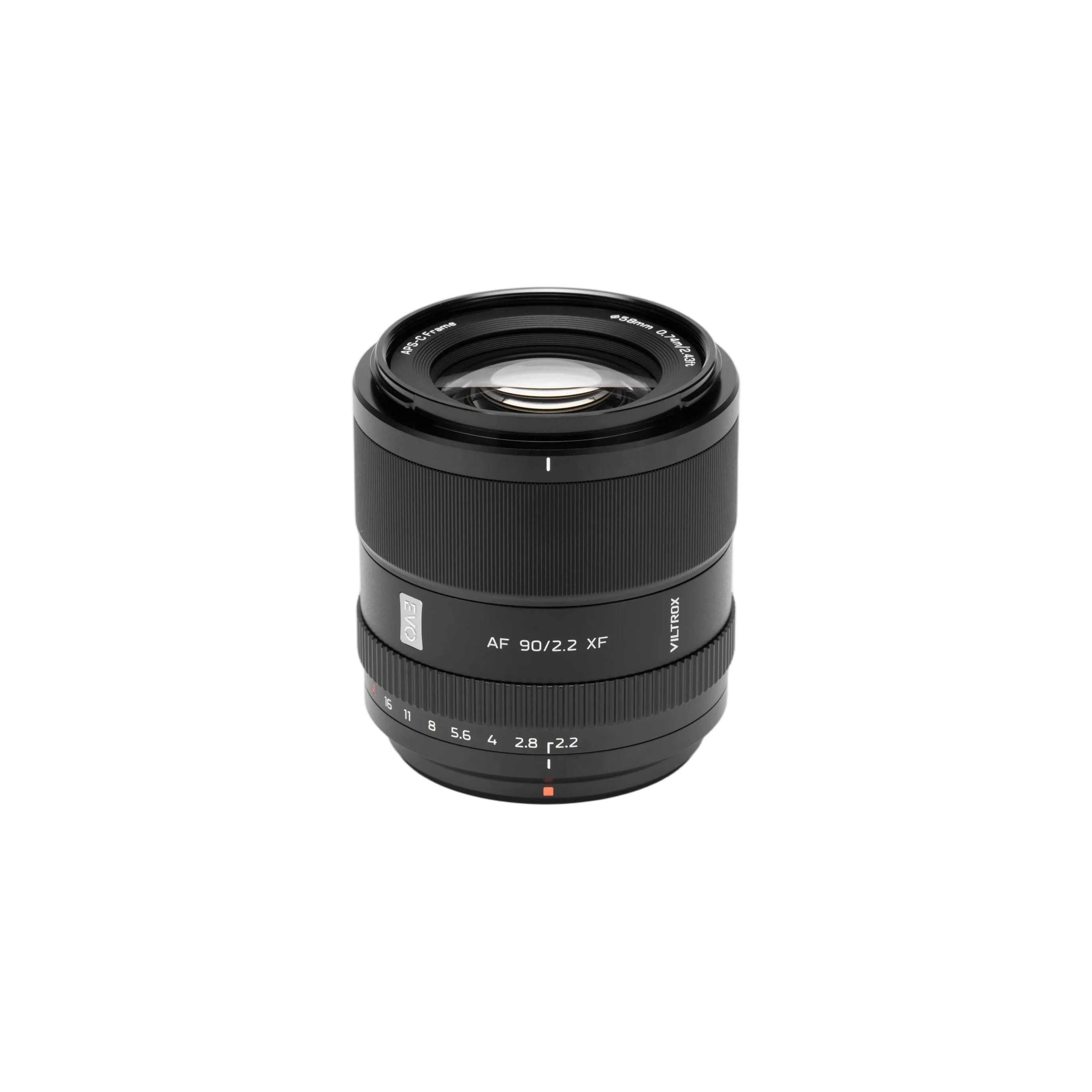 Viltrox AF 90mm F2.2 EVO APS-C Lens for Fujifilm X-Mount Cameras, Fast STM Autofocus, Bright F2.2 Aperture, Compact 325g Build, 58mm Filter Thread & USB-C Firmware Updates