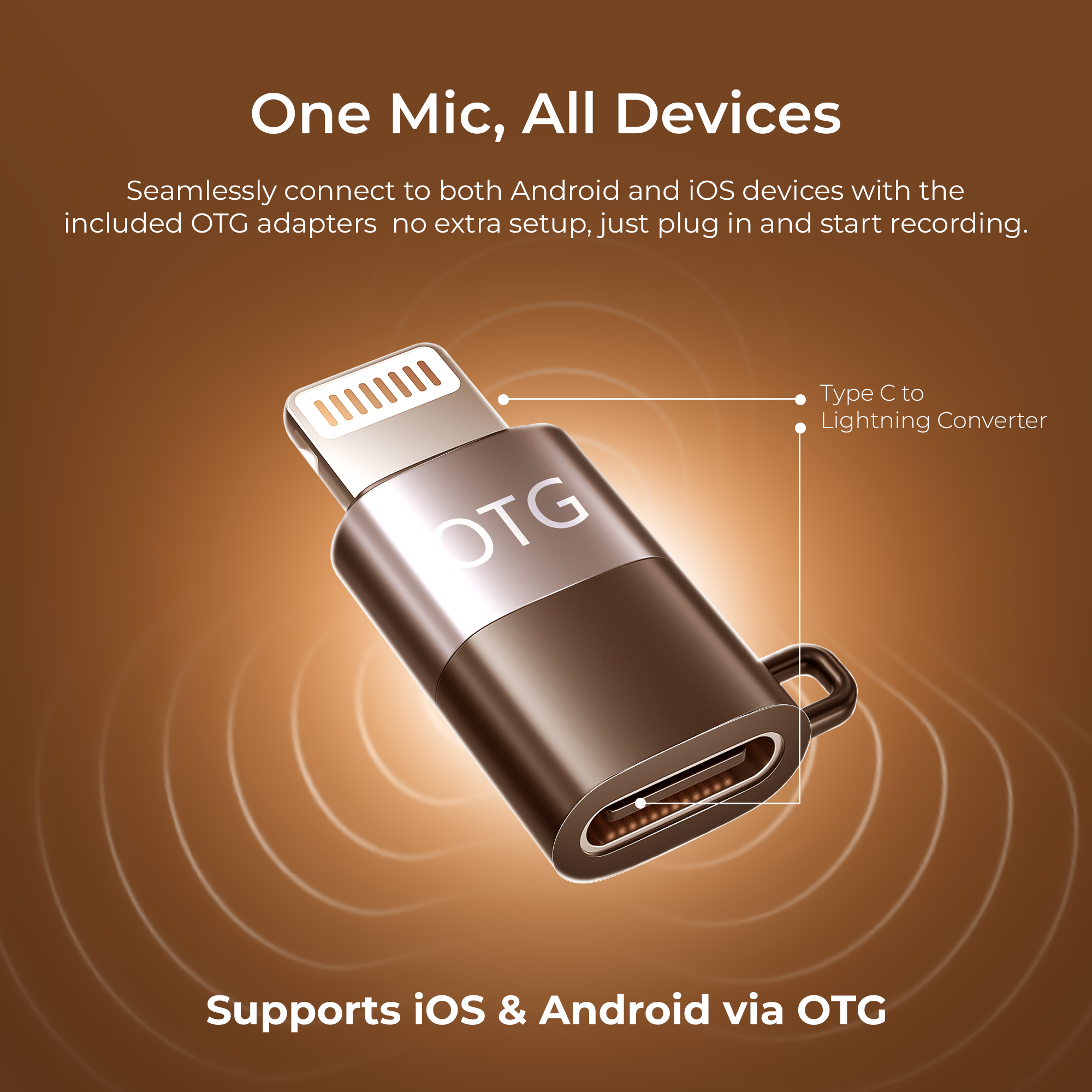 Digitek (DWM 120) Wireless Microphone System, Noice Reduction, 2.4G Mic with 50m Range & 4.5Hr Battery, for iPhone & Android Smartphones, Ideal for Vlogging, Streaming & Interviews
