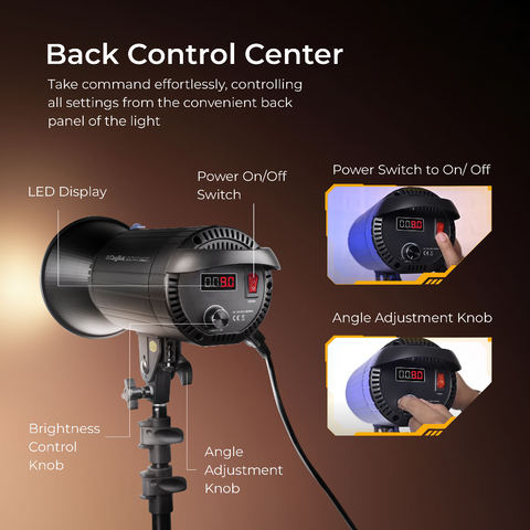 Digitek Lite (DCL-250 WBC) Combo BI Color Continuous LED  Light Suitable for All Kinds of Small Production Photography / Power Saving & Environment Protection