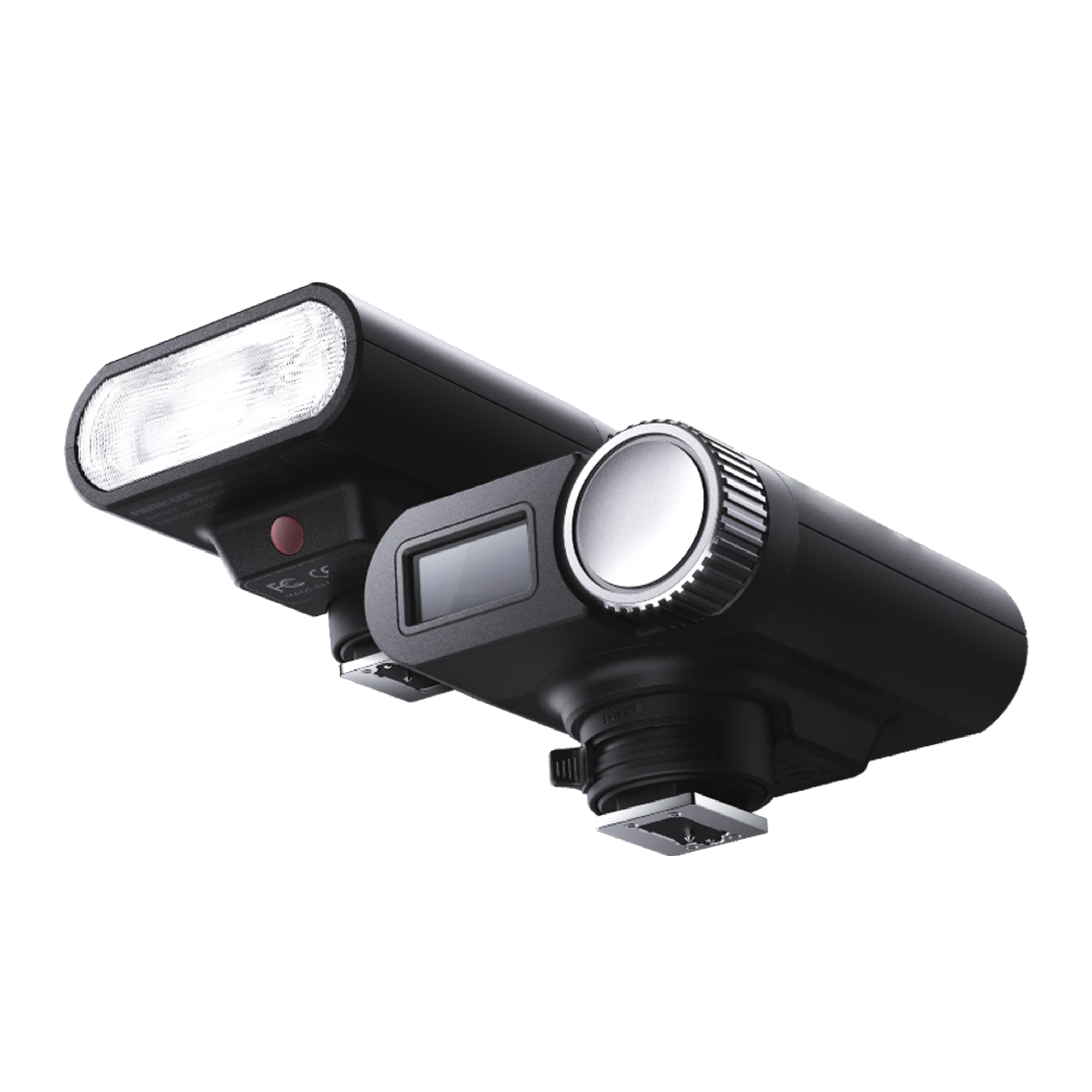 Digitek (DFL 016) Mini Speedlite with Diffuser Universal Interface Compatible with Cameras, 7 Magnetic Color Filters