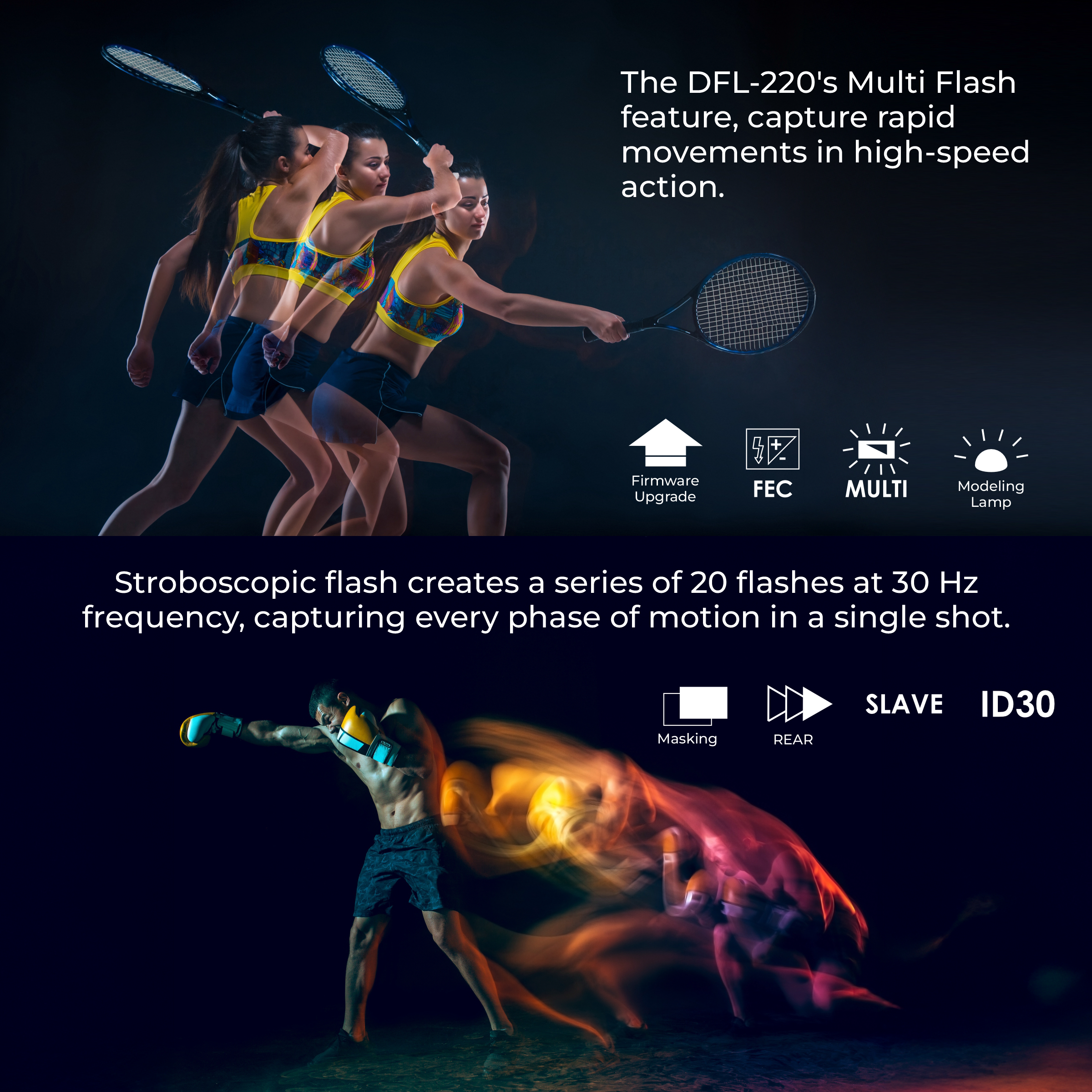 Digitek (DFL 220) Handheld TTL Flash Speedlite, 2s Recycle Time, 5600K Color Temp, 1/18000s High-Speed Sync, 32 Channels, 9 Stop Power Range, TTL/Manual/Multi Modes, Lighting for Indoor/Outdoor Shoots