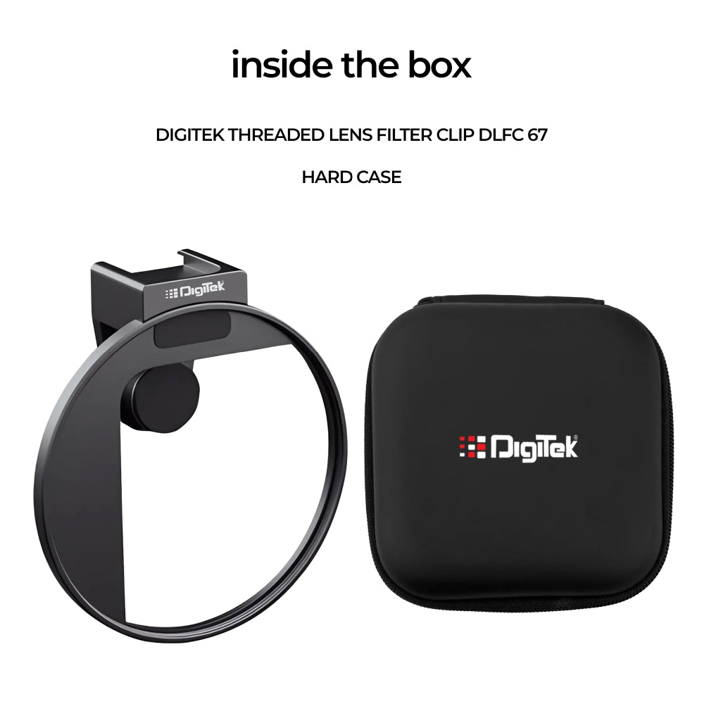 Digitek Threaded Lens Filter Clip DLFC 67