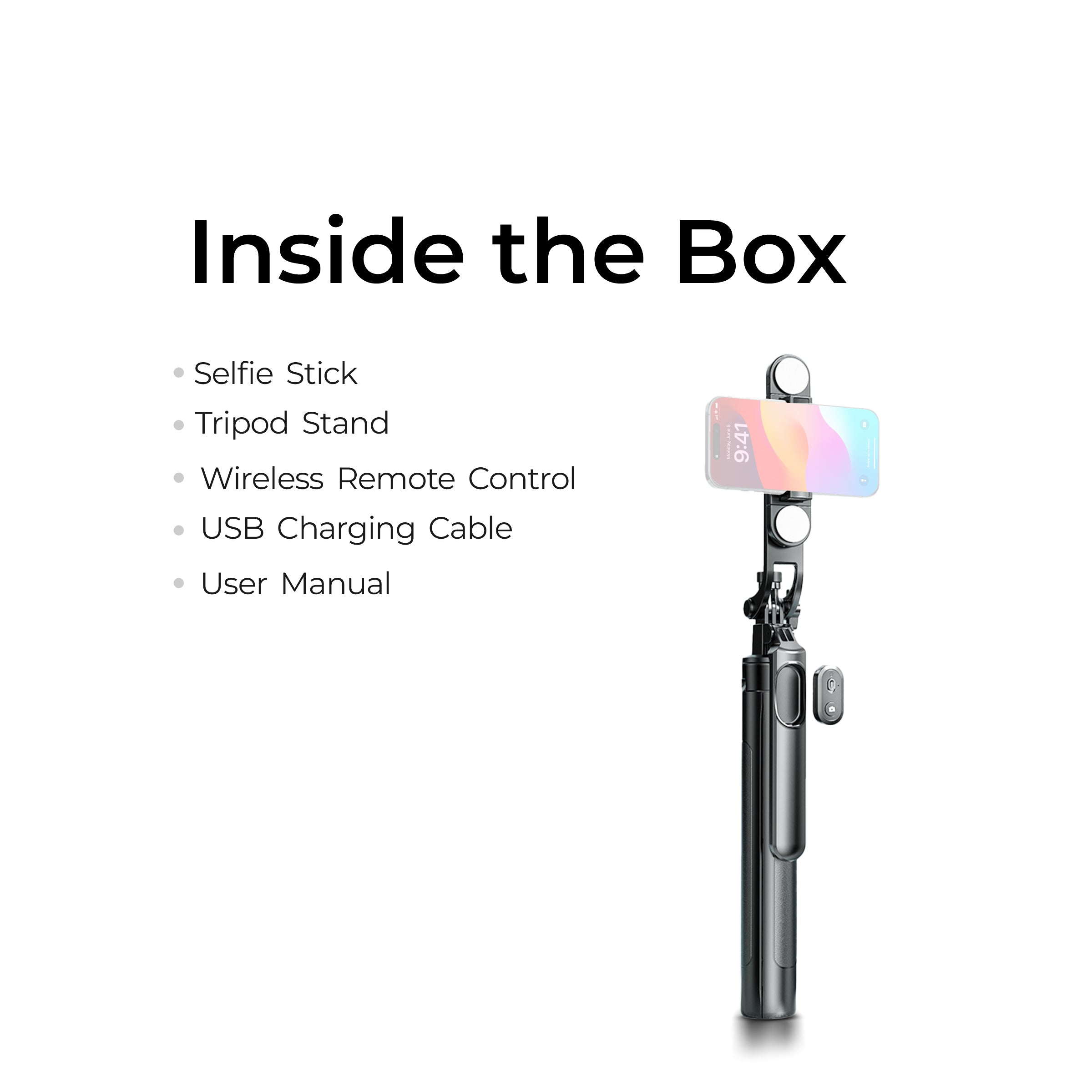 Digitek DTR-180SS Portable Wireless Selfie Stick with Tripod