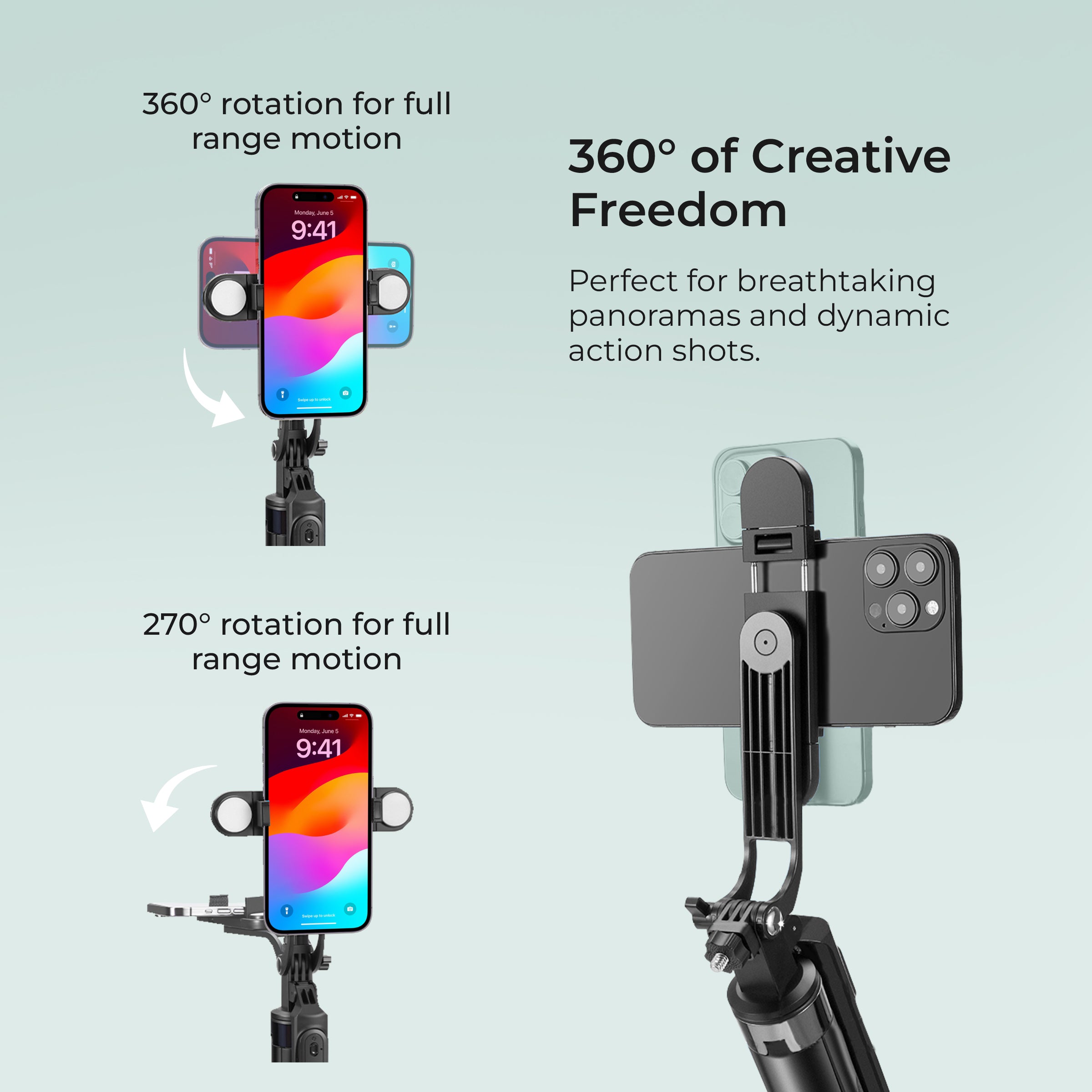 Digitek DTR-180SS Portable Wireless Selfie Stick with Tripod