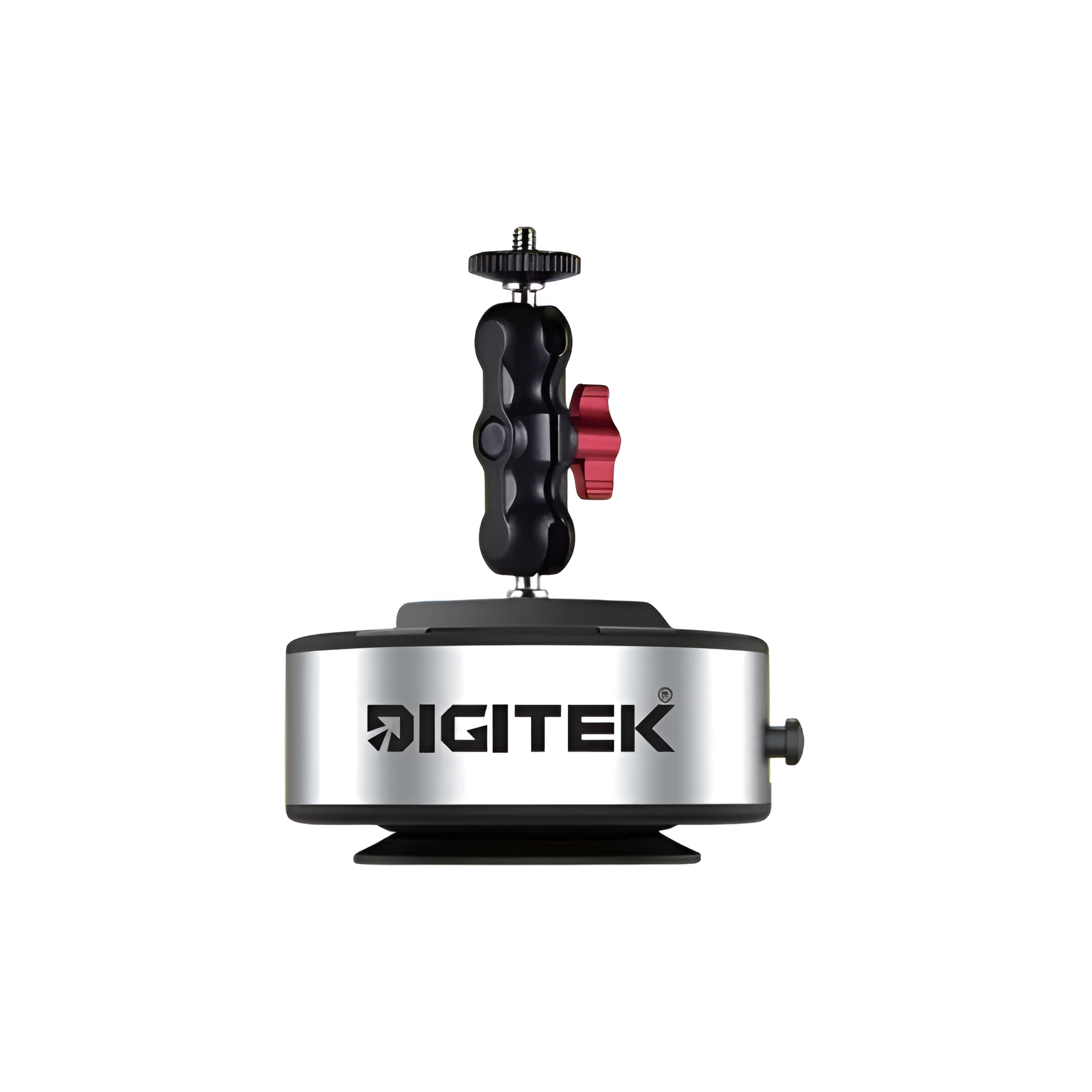 Digitek (DVM-001 Vacuum Magnetic Mobile Phone Stand | Strong Magnetic Attachment & Intelligent Vacuum Suction | Compact & Lightweight Hands-Free Holder for Desks & Smooth Surfaces