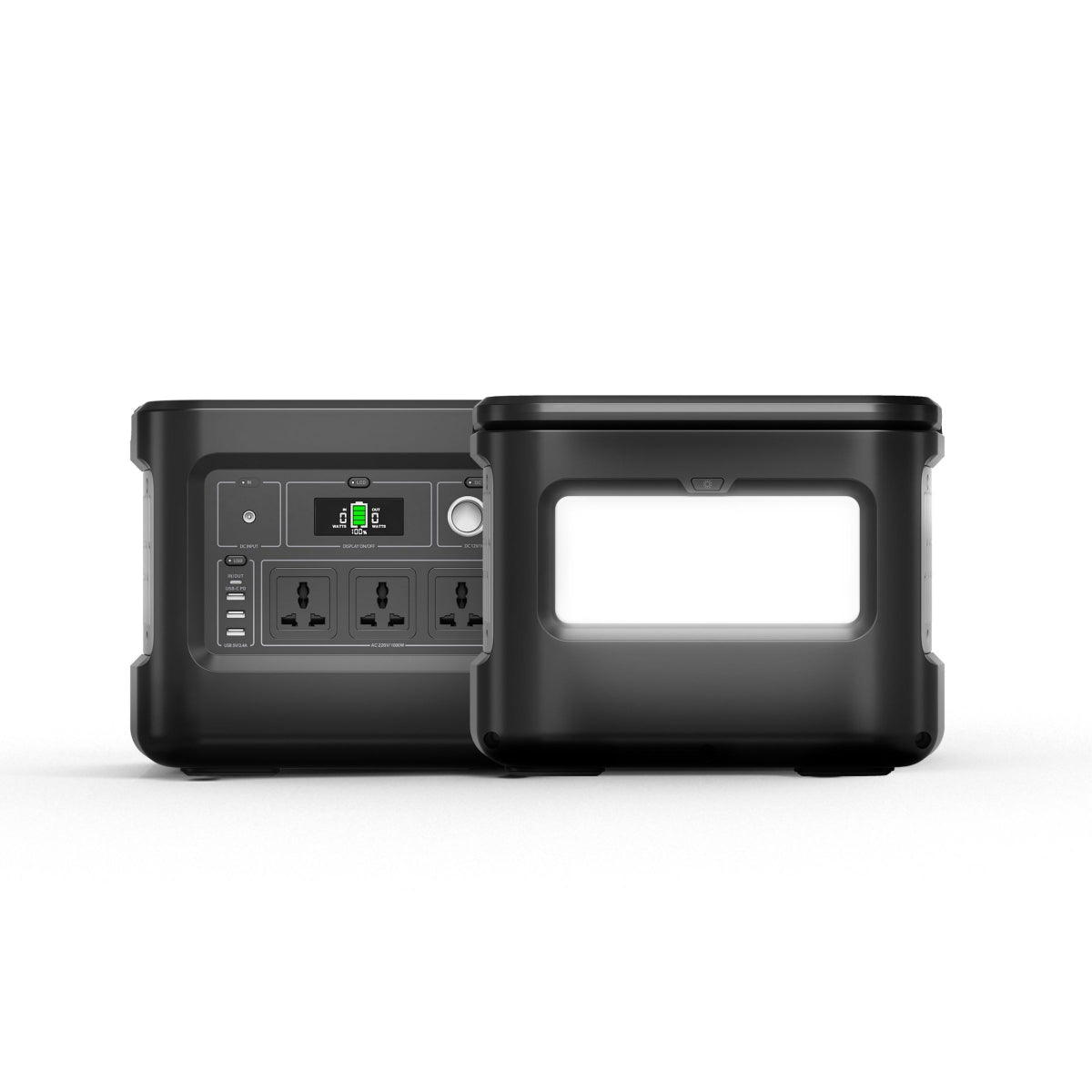 Digitek Power Station DPS 1000W/Portable AC/DC Power Station Compatible with AC/DC Electronic Devices