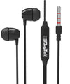 Digitek (DE 802) Stereo Phone with Mic  Wired Headset (Black, In the Ear)
