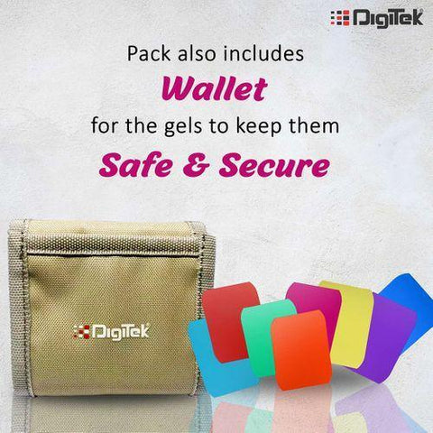 Digitek (DFBW-001) Digitek FlashBot Creative Gel with Wallet | for Speedlight Flash Modifier - Digitek