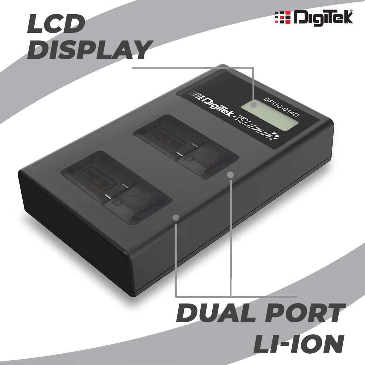 Digitek (DPUC 014D (LCD MU) ) Platinum Charger DPUC 014D (LCD MU) for Hero 9 Battery - Digitek