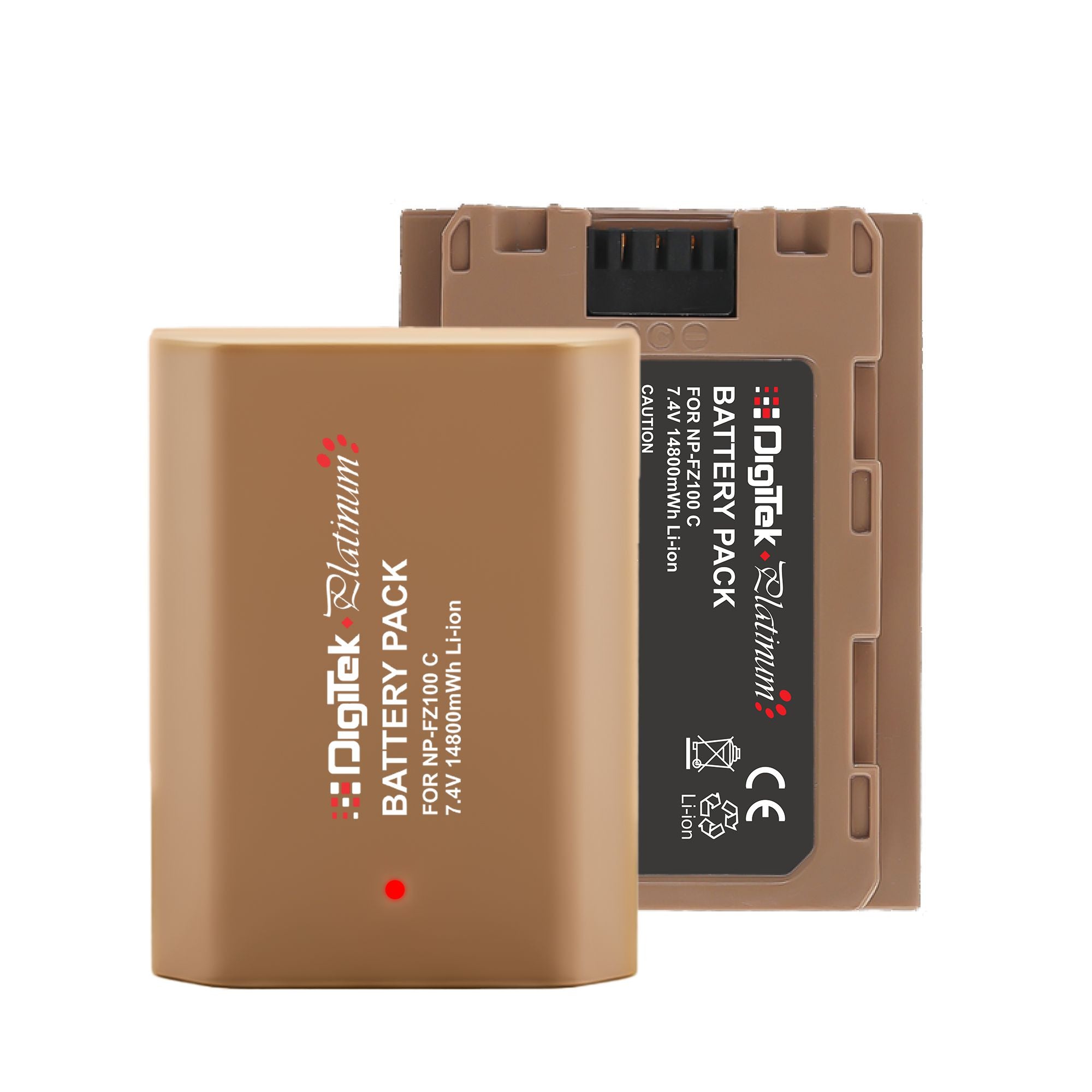 Digitek (NP FZ100C Combo) 14800mWh Extra Power Li-Ion Battery for Sony Cameras