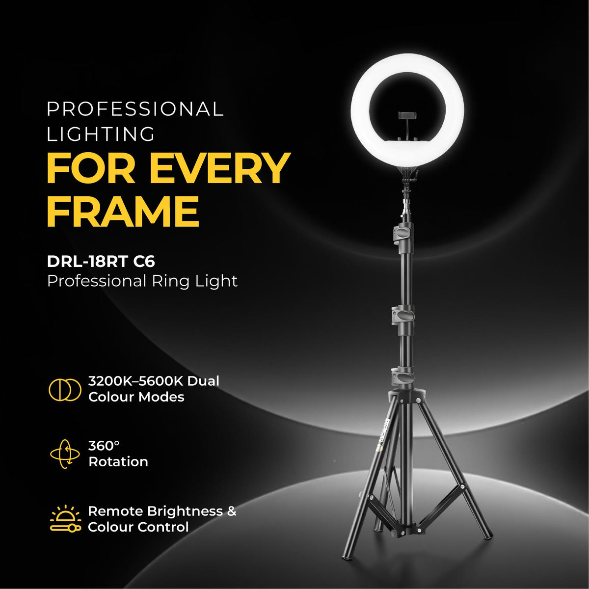 Creators Special Kit 3 - Wireless Mic + Ring Light with Stand