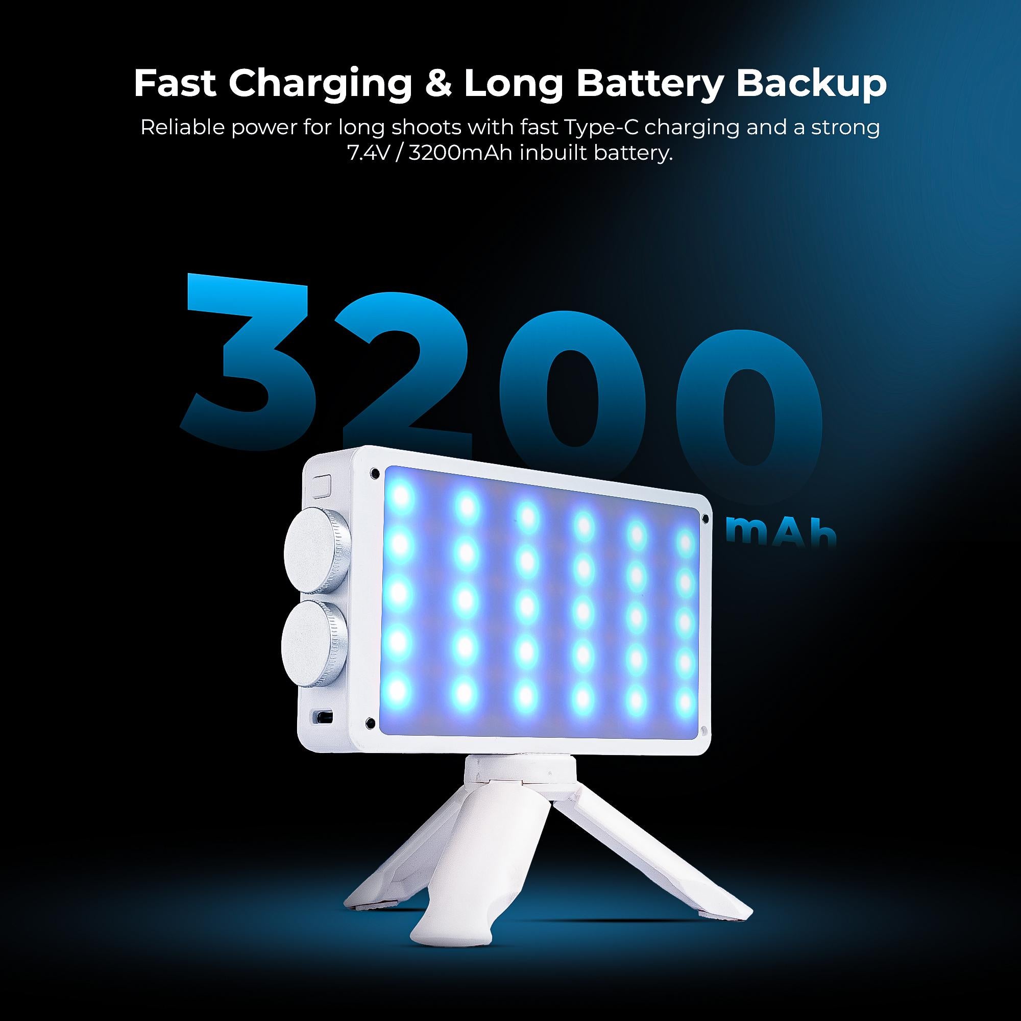 Digitek (LED-D40W RGB) Portable 40W LED Video Light