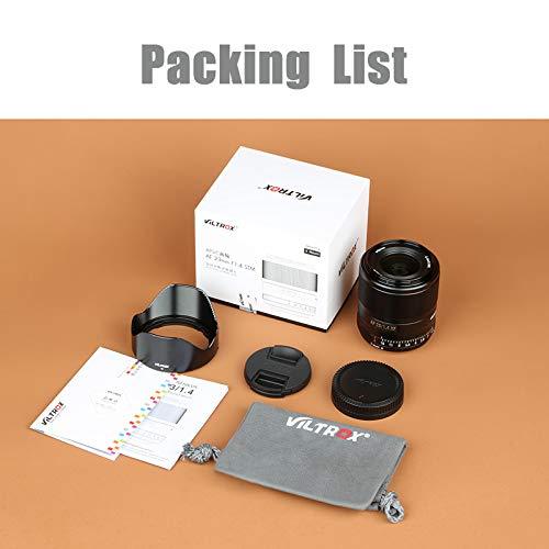 Viltrox 23mm F1.4 STM Autofocus Large Aperture APS-C Lens for Fujifilm Cameras X-A1 X-A2 X-A3 X-A10 X-at X-M1 X-M2 X-A20 X-A5 X-T1 X-T10 X-T2 XT-3 X-T20 - Digitek