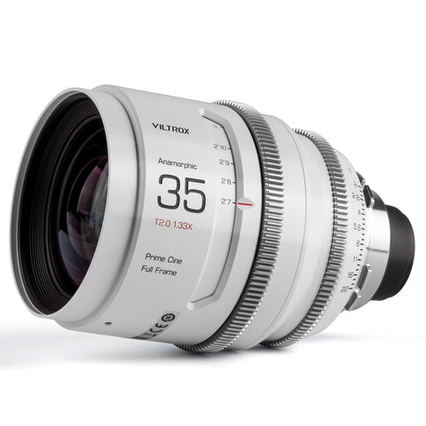 VILTROX Brand New EPIC Series 35mm T2.0 1.33X PL Mount Anamorphic Prime Cine Lens - Digitek