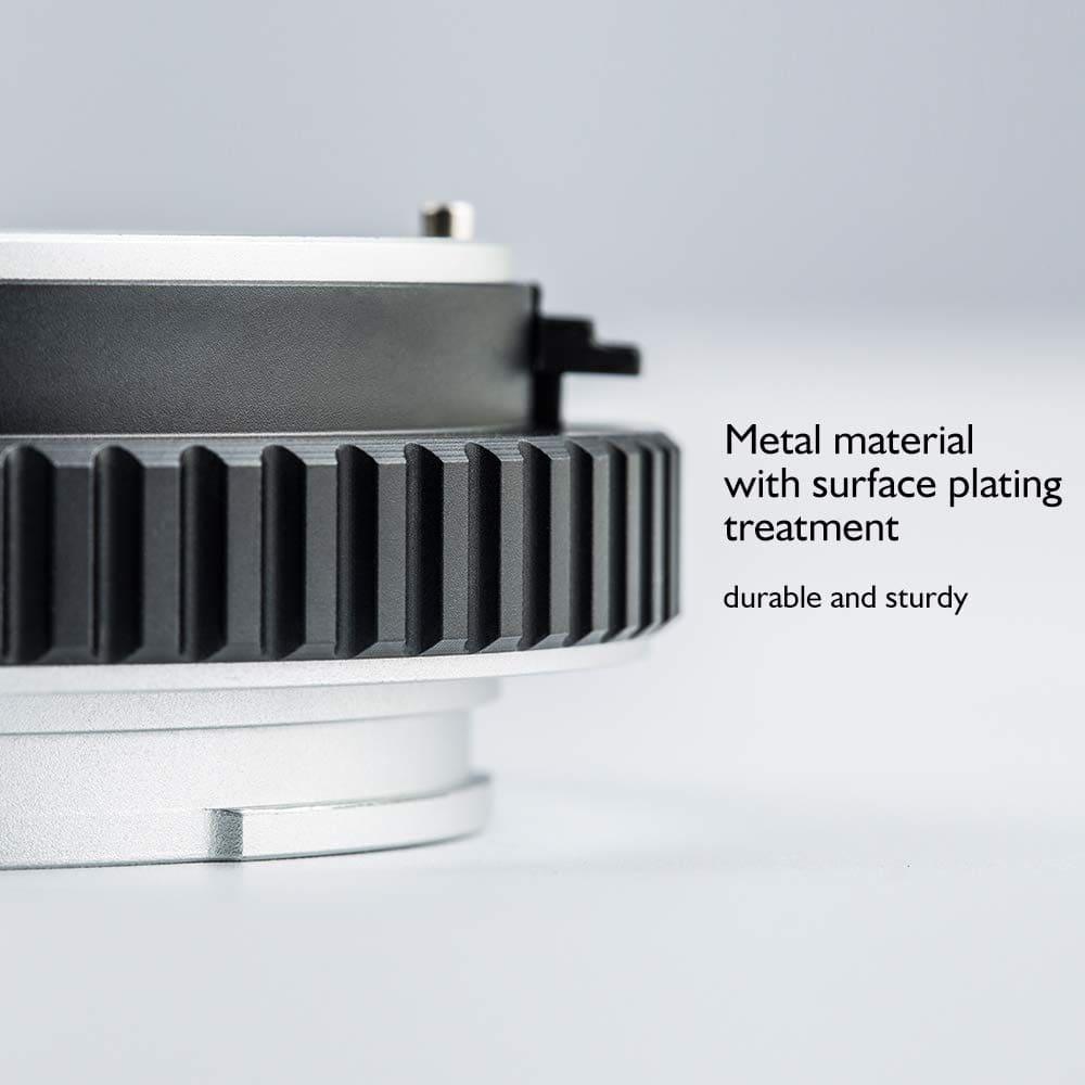 VILTROX EF-GFX Auto Focus Lens Mount Adapter USB Upgrade for Canon EF EF-S Lens to GFX-Mount Med-Format Cameras for Fuji GFX 50S/ 50R with Andoer Cleaning Cloth - Digitek