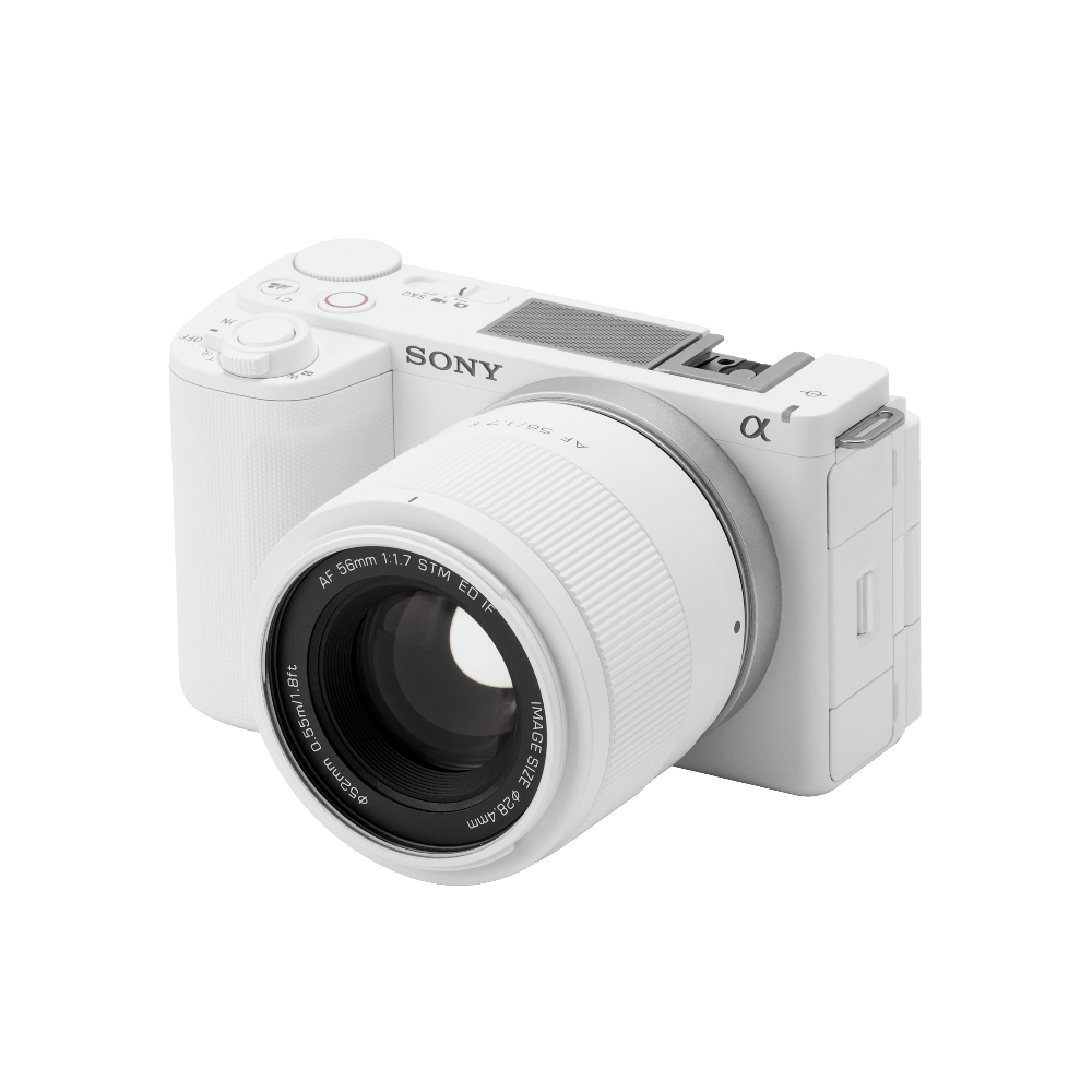 Viltrox AF 56mm F1.7 Air APS-C Lens for Sony E-mount (White Color)