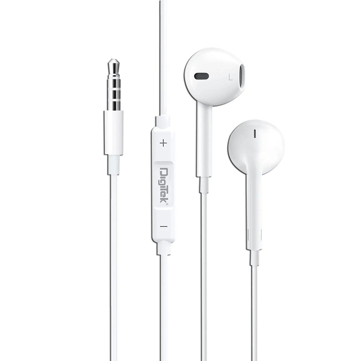 White earpiece discount