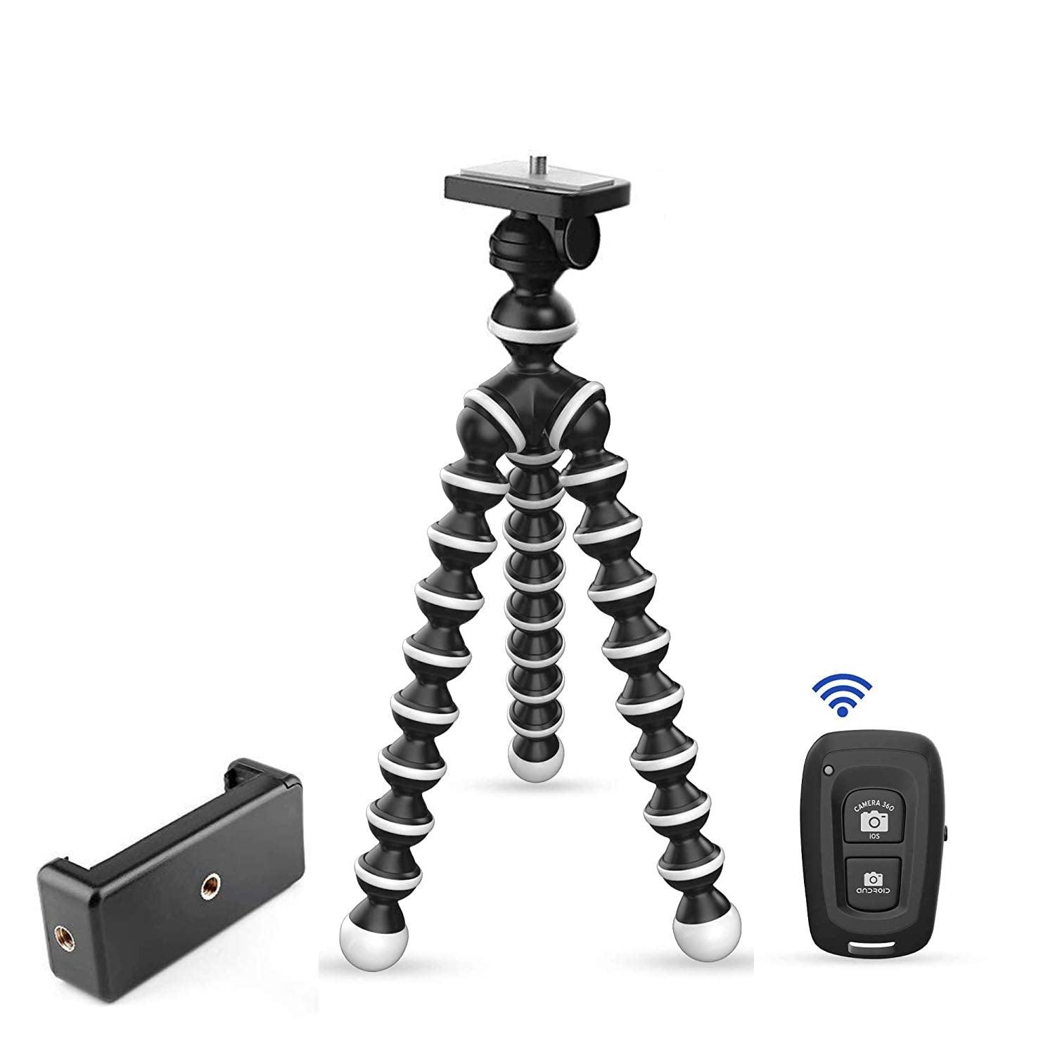 Lot De 2 Pieds D'enceinte Gorilla - Réglables 1,2 à 1,9 M - Diamètre 35 Mm - Noir