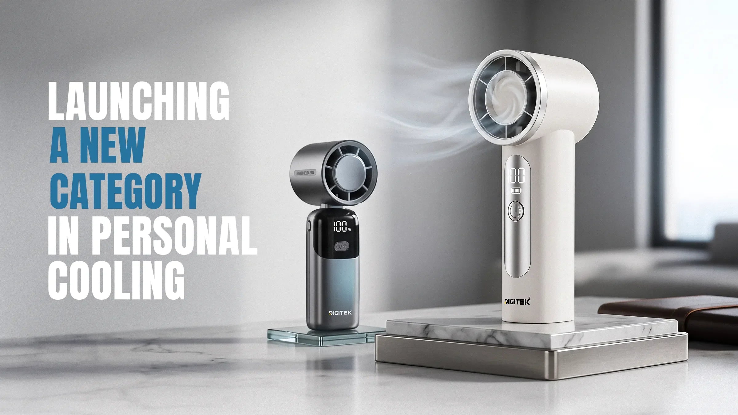 Digitek Launches a New Category in Personal Cooling