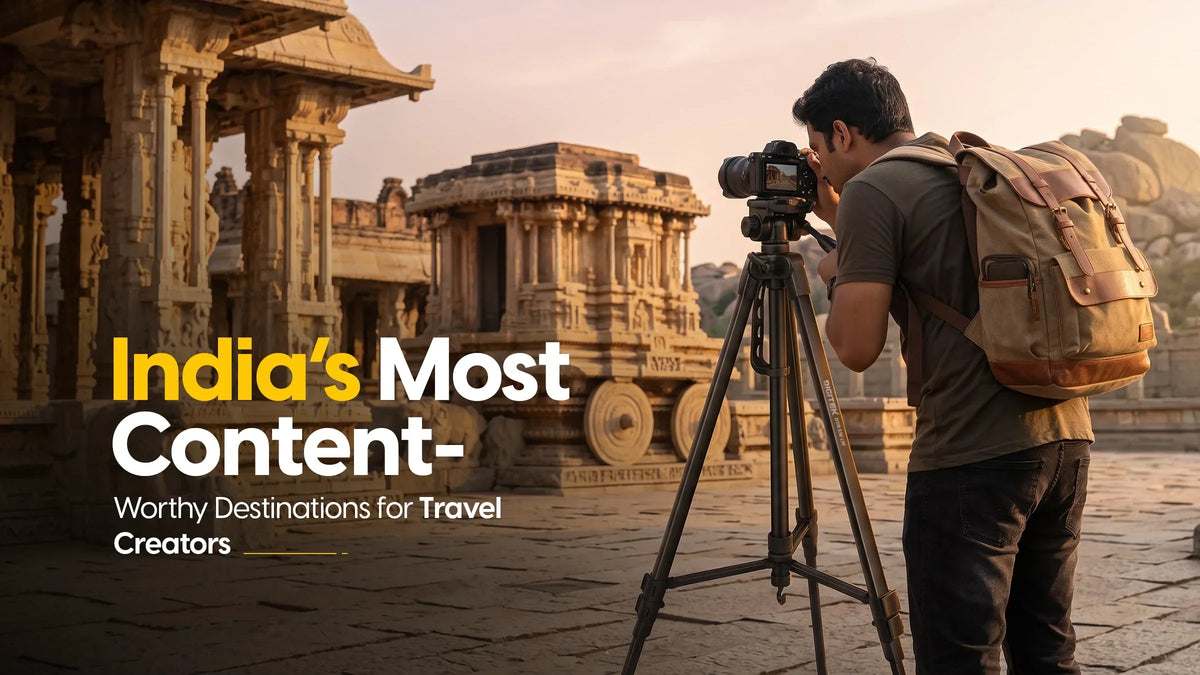 India Through a Creator’s Lens: Destinations Worth Capturing With a Tripod
