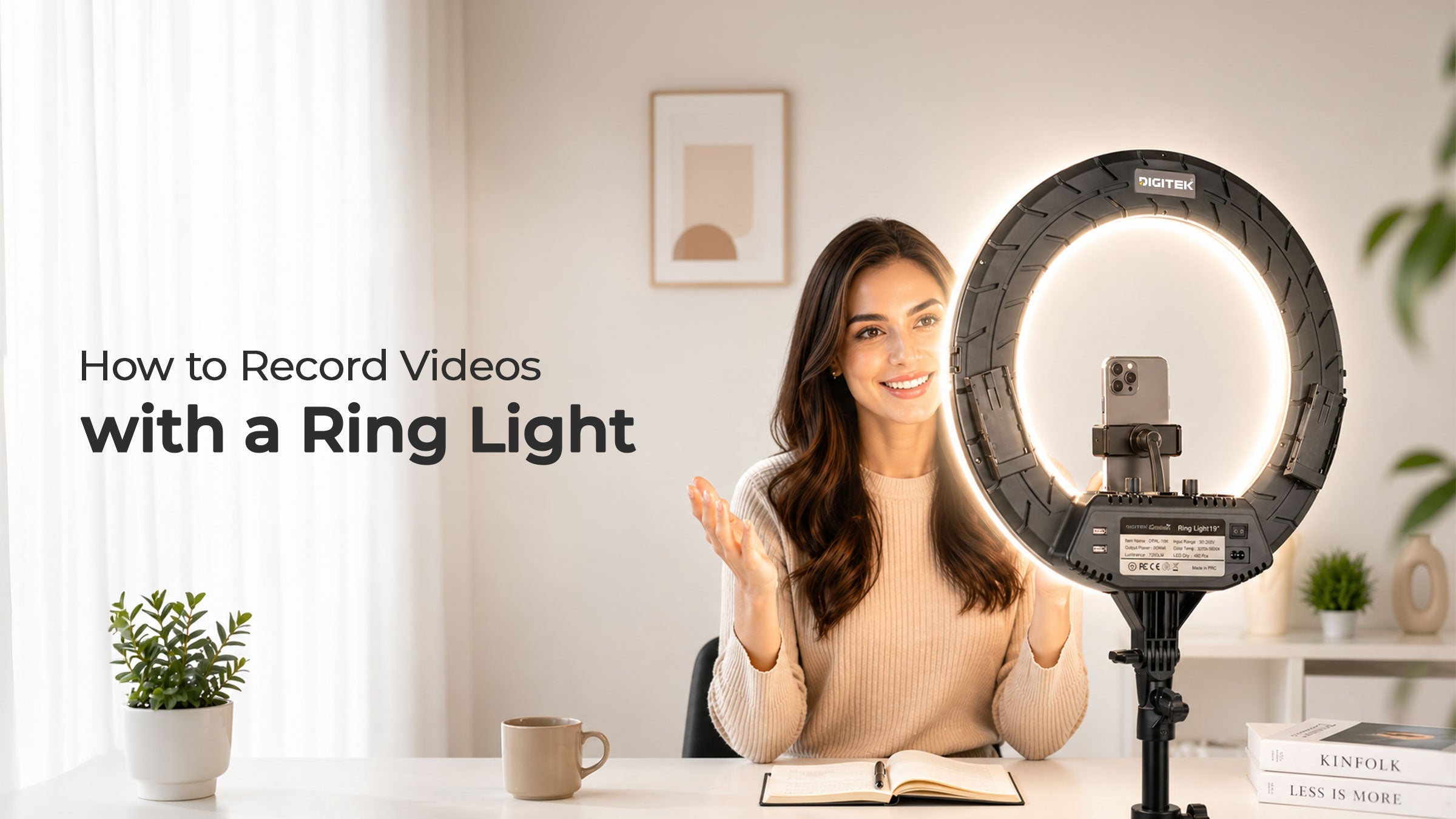 How to Record Videos with a Ring Light