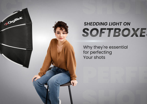 Shedding Light on Softboxes: Why They're Essential for Perfecting Your Shots