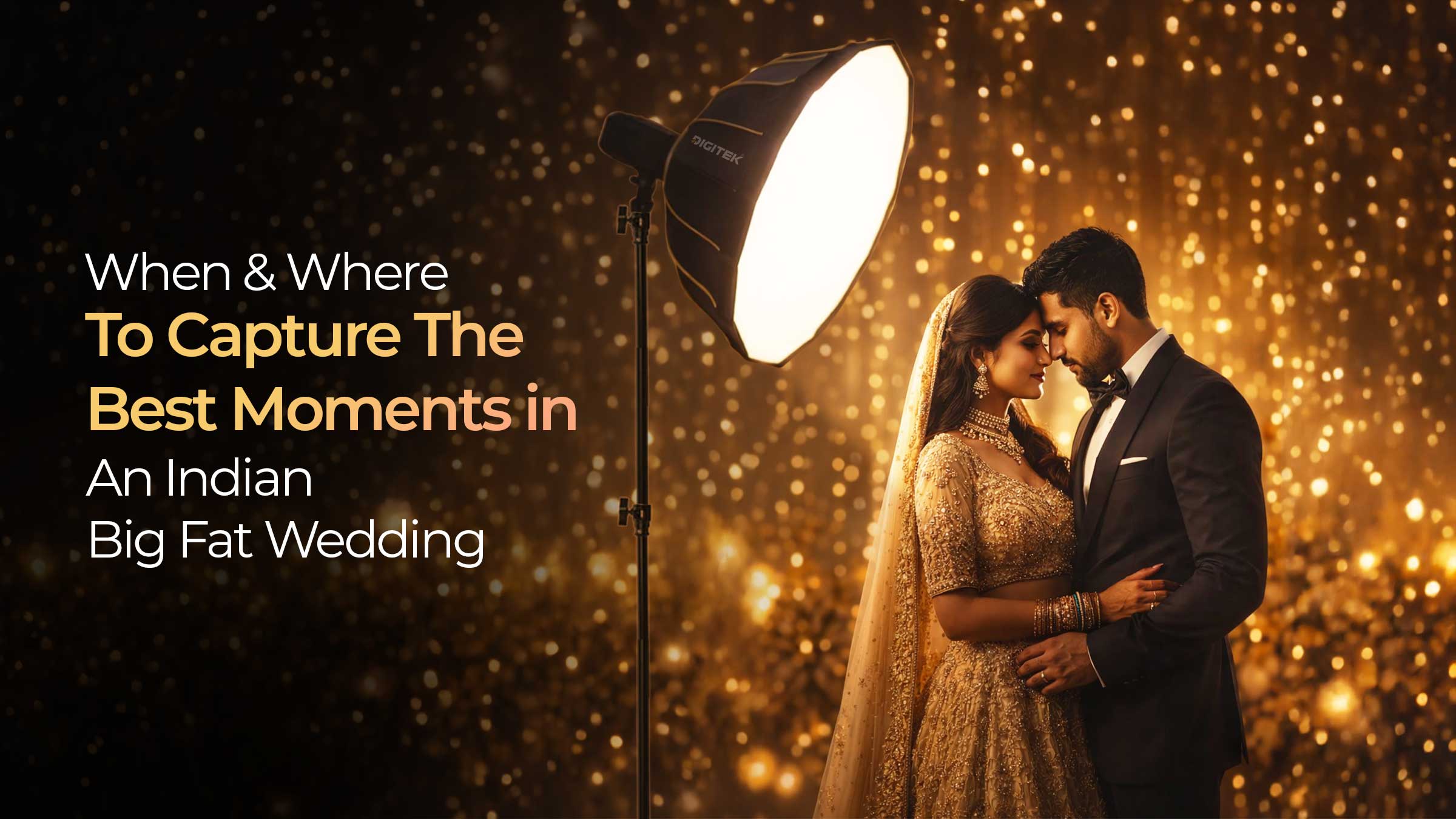 When & Where to Capture the Best Moments in an Indian Big Fat Wedding