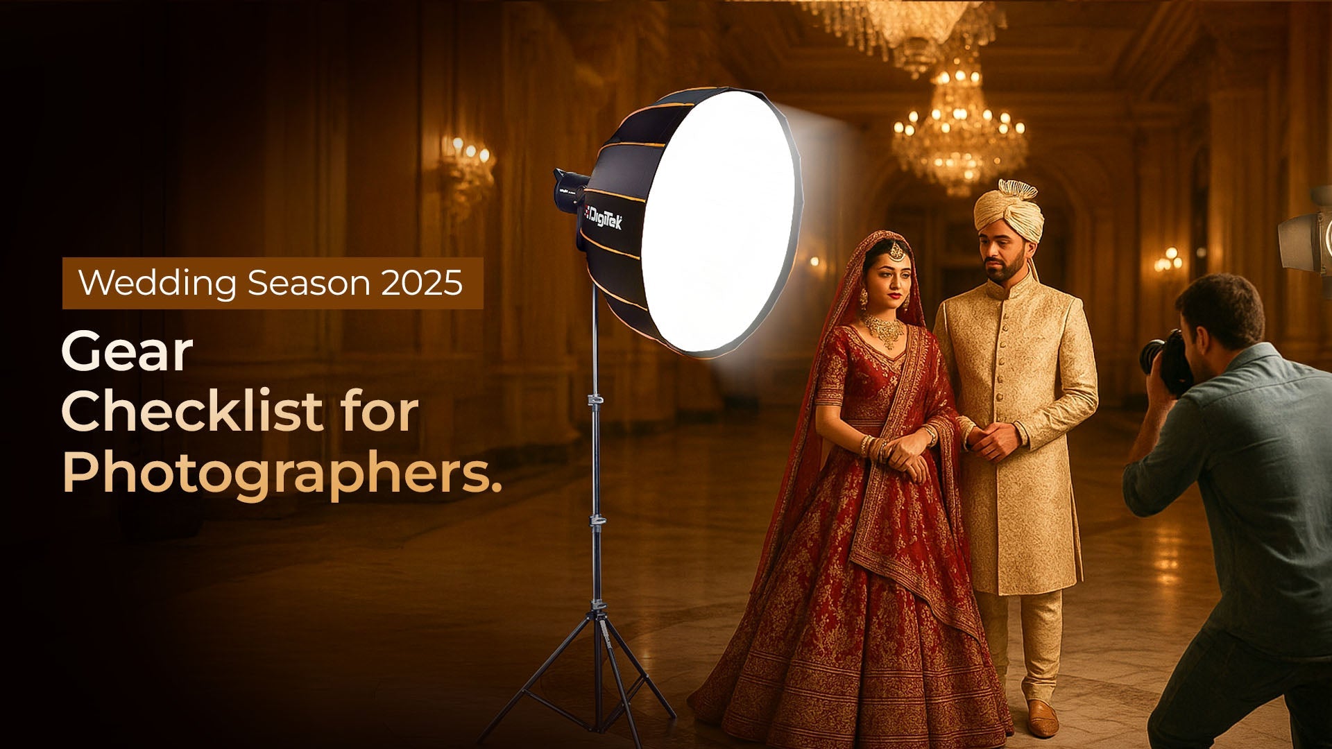Wedding Season 2025 Gear Checklist for Photographers