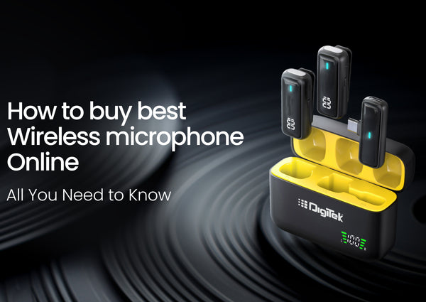 How to Buy Best Wireless Microphone Online: All You Need to Know