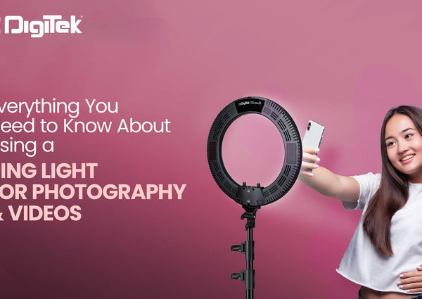 Everything you need to know about using a ring light for photography & videos