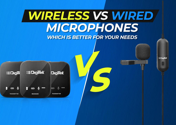 Wireless vs. Wired Microphones: Which is Better for Your Needs